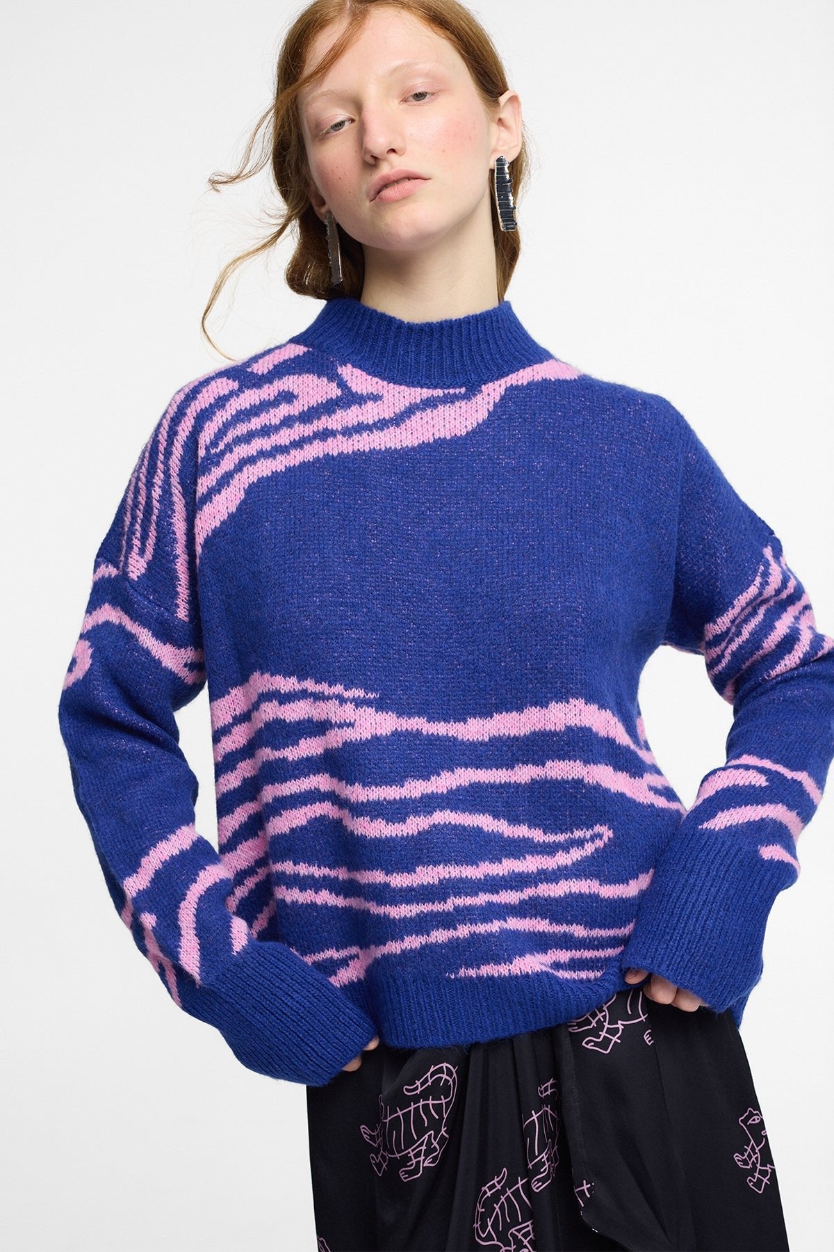 Fefe Sweater Azul - Polonio