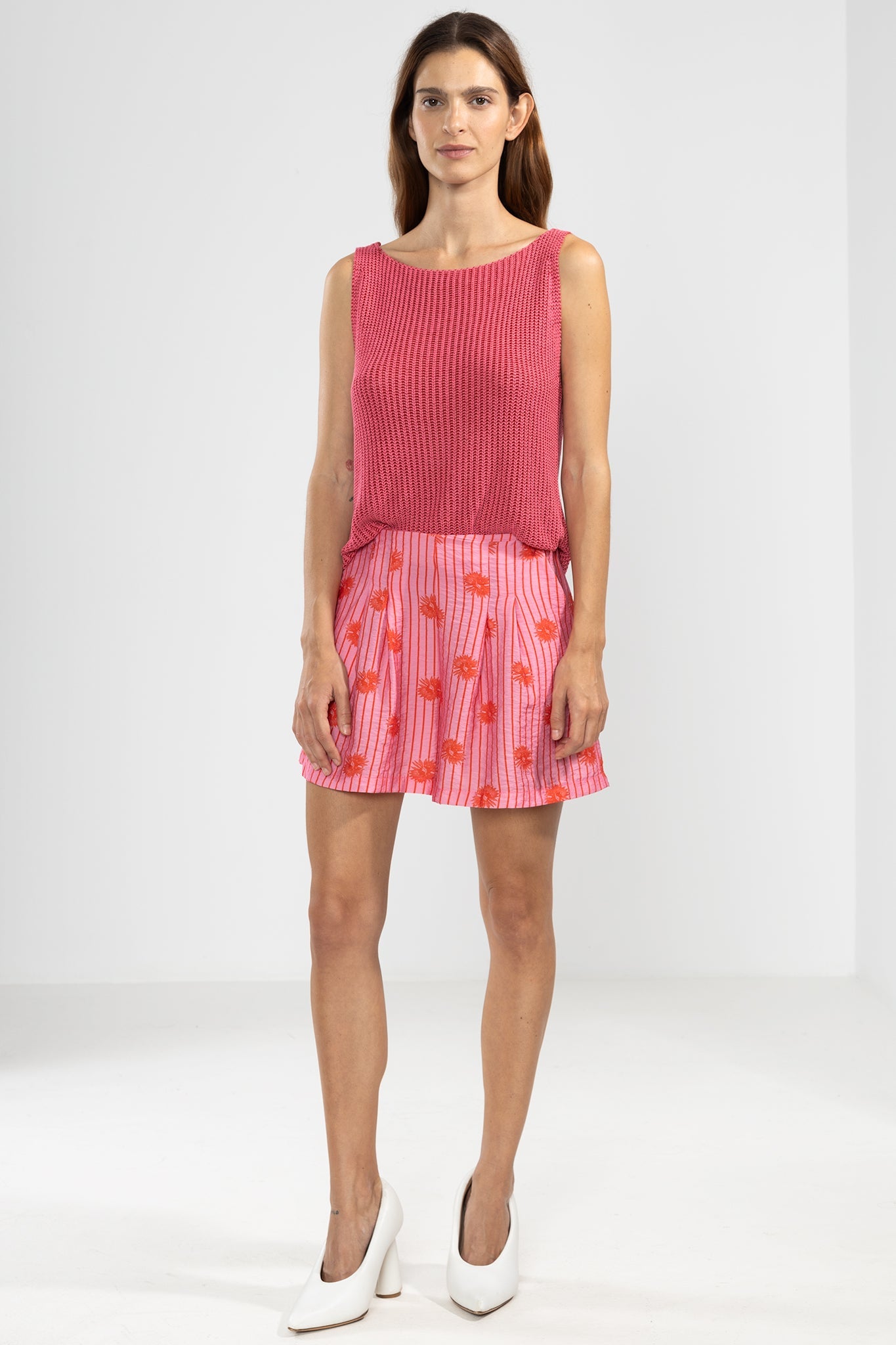 Top Gewebe Eli in Fuchsia