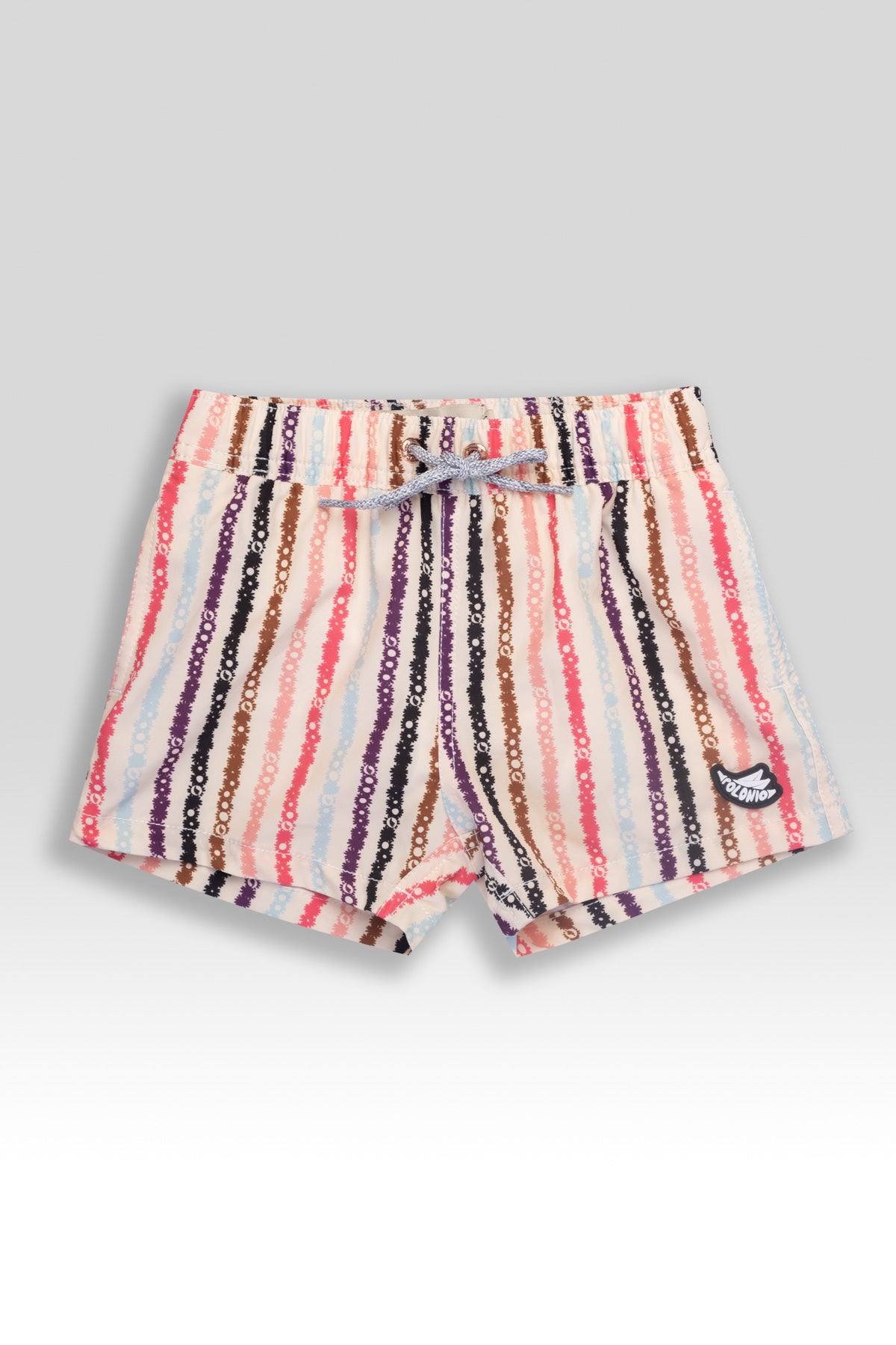 Boys' Floral Stripe Swimsuit