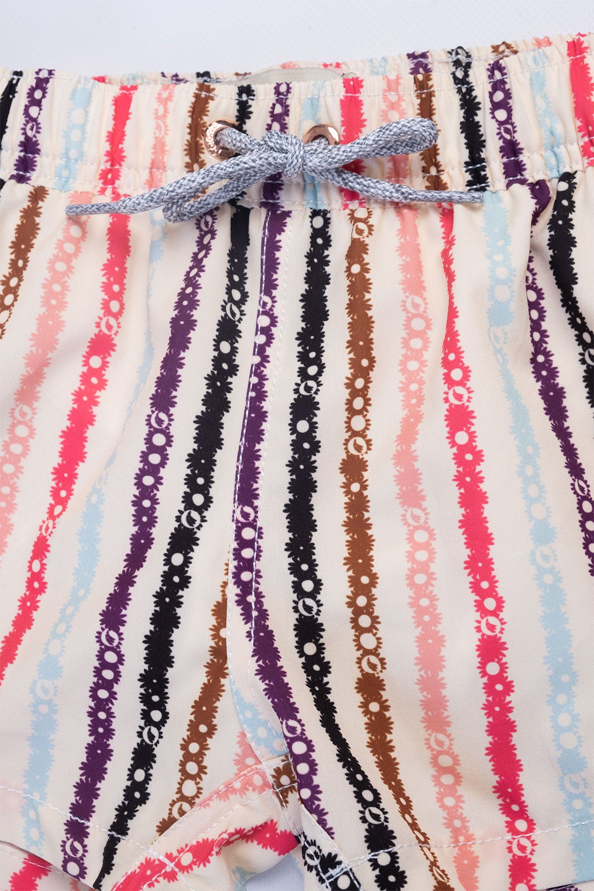 Boys' Floral Stripe Swimsuit