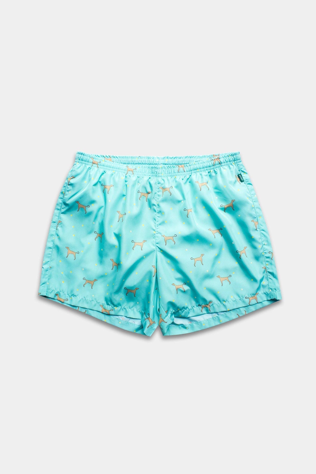 Green Tinta the Runner Swim Trunks - Polonio