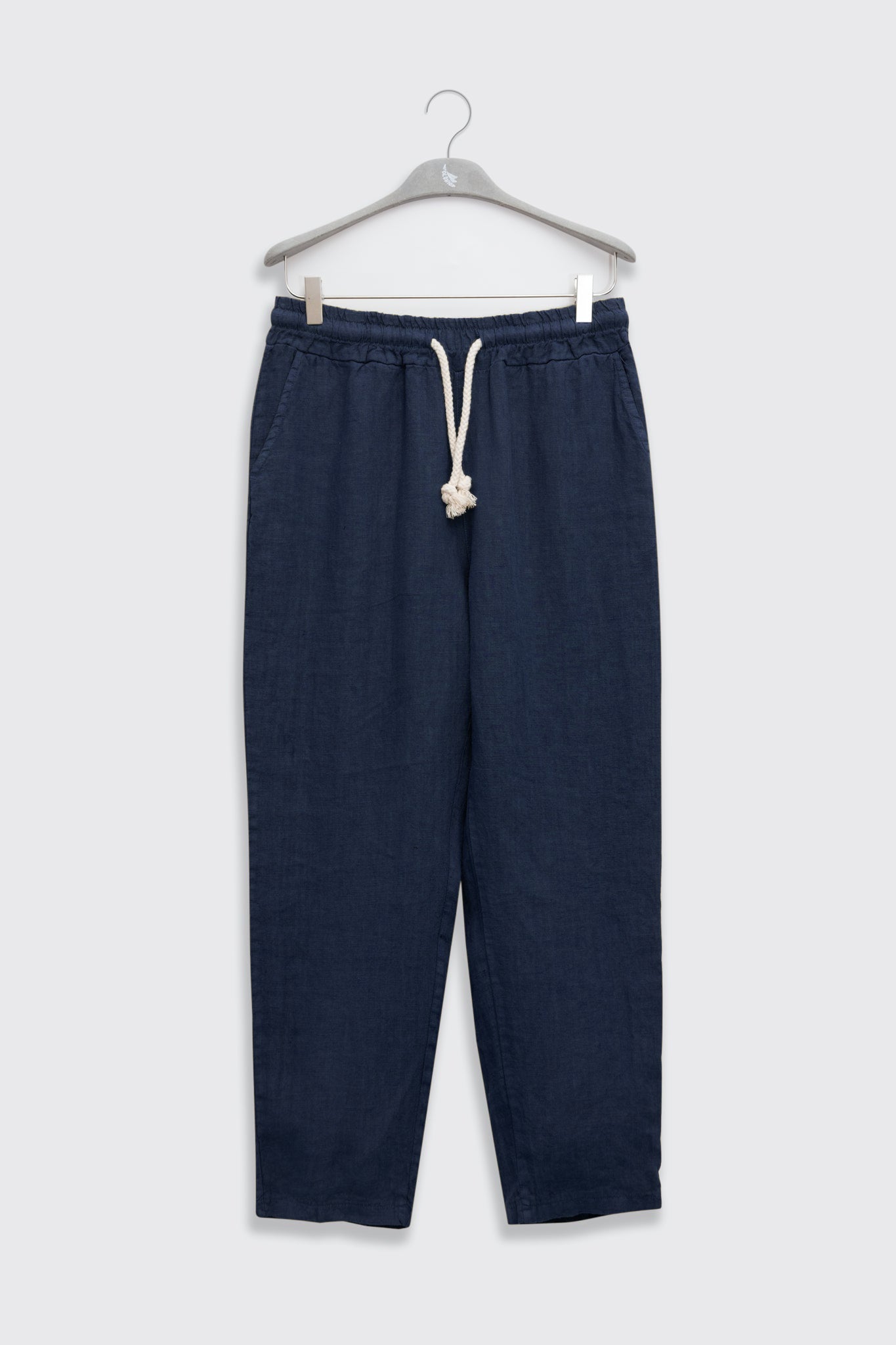 Premium Linen Pants in Indigo