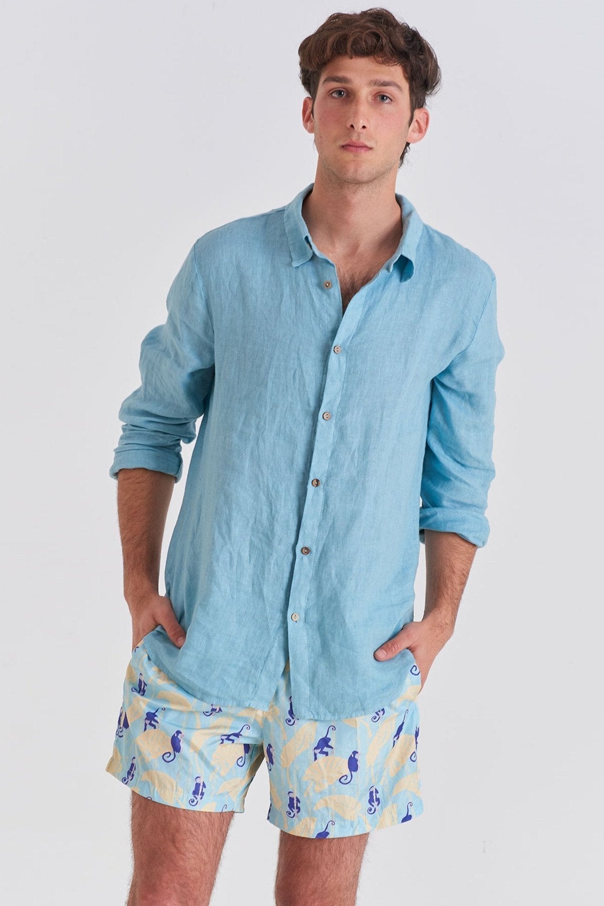 Laguna Linen Shirt - Polonio