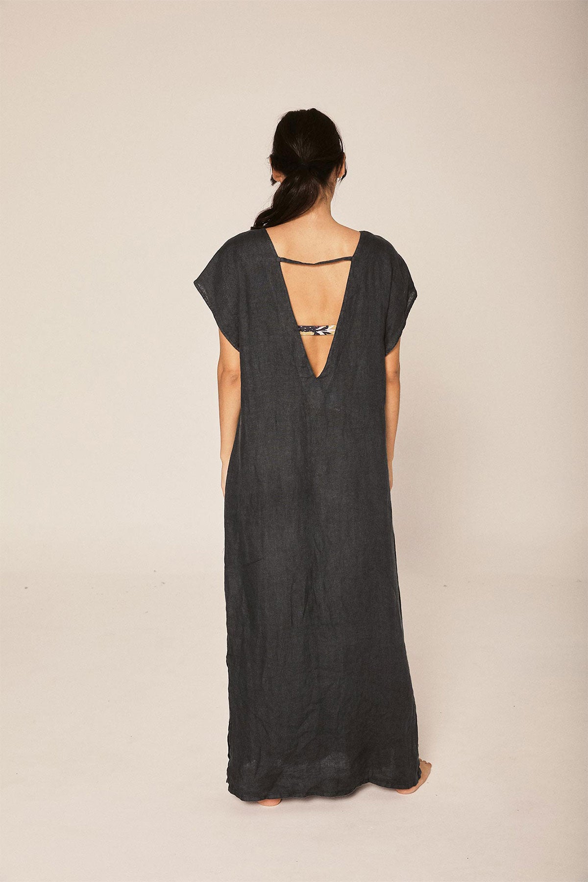 Linen Tunic Dress - Polonio