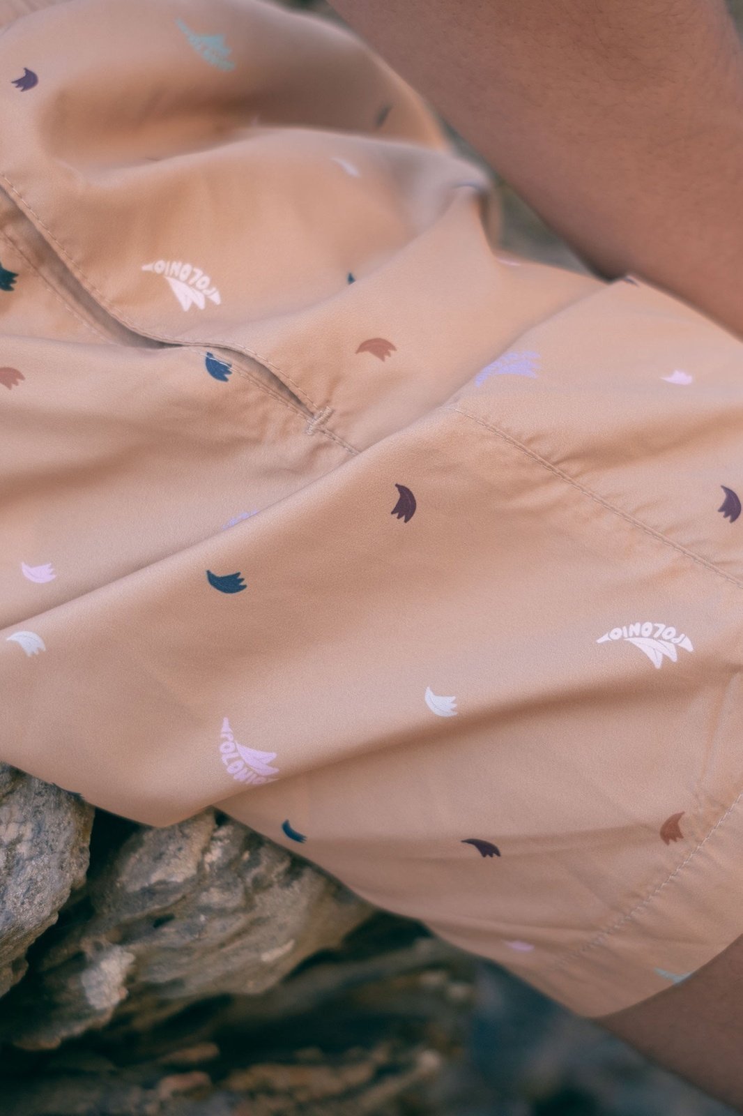 Bañador Runner Mini Plátanos Oro - Polonio