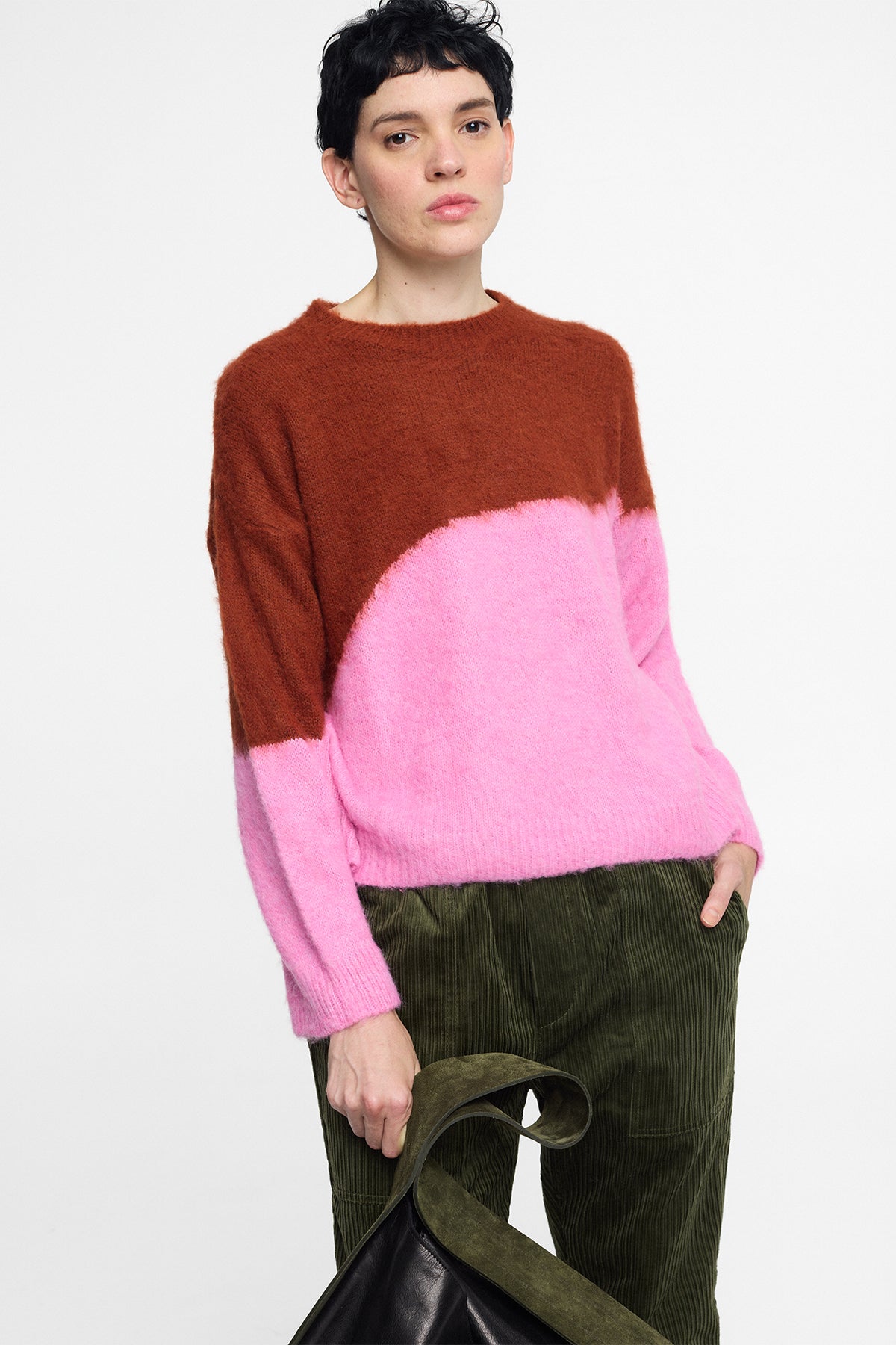 Nicky Sweater Tannat - Polonio