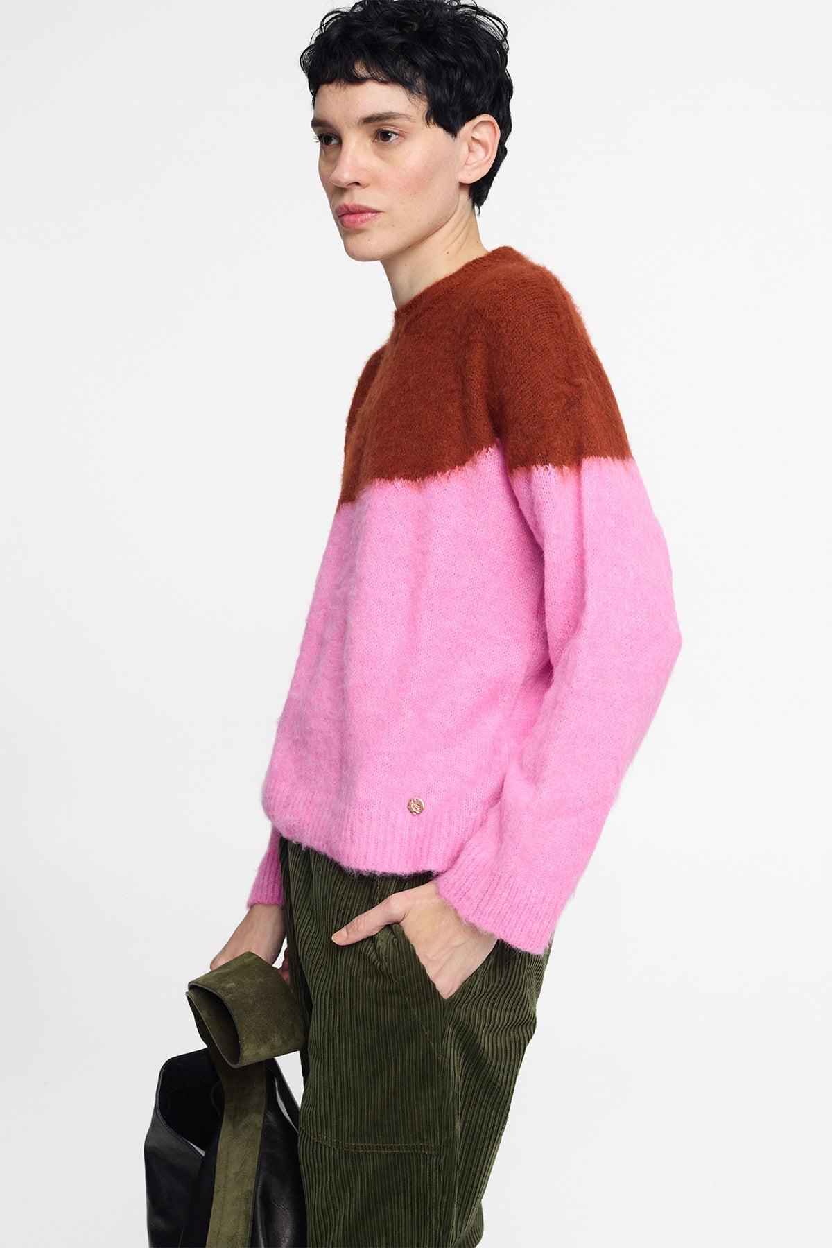 Nicky Sweater Tannat - Polonio