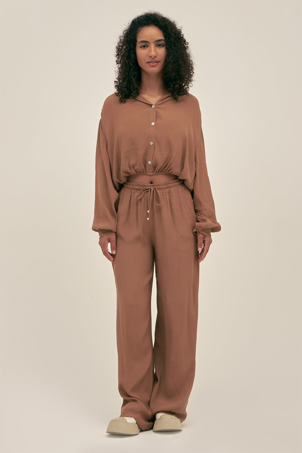 Pantalón Abby Bronce - Polonio