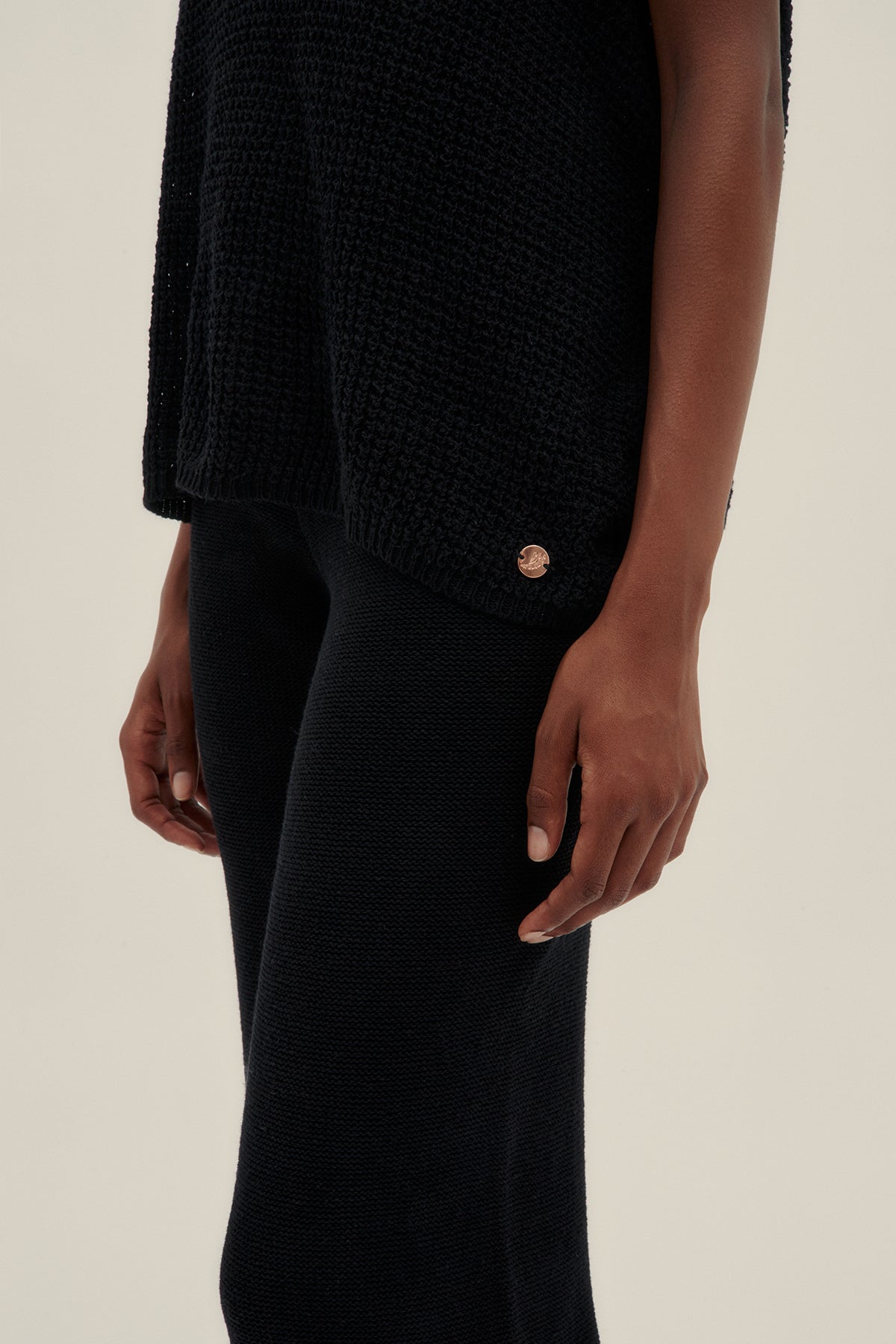 Pantalón Lu Negro - Polonio