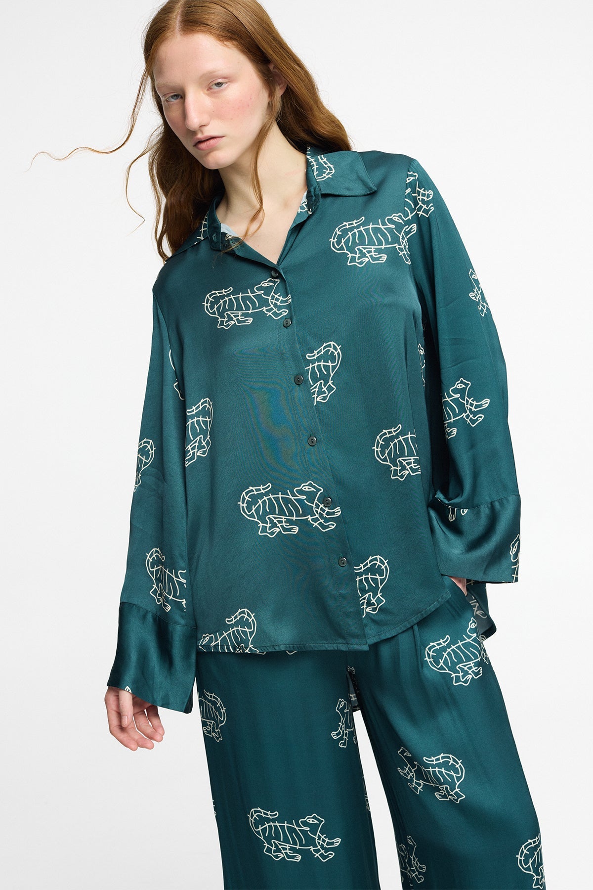 Pantalón Marti Tigress Petrol - Polonio