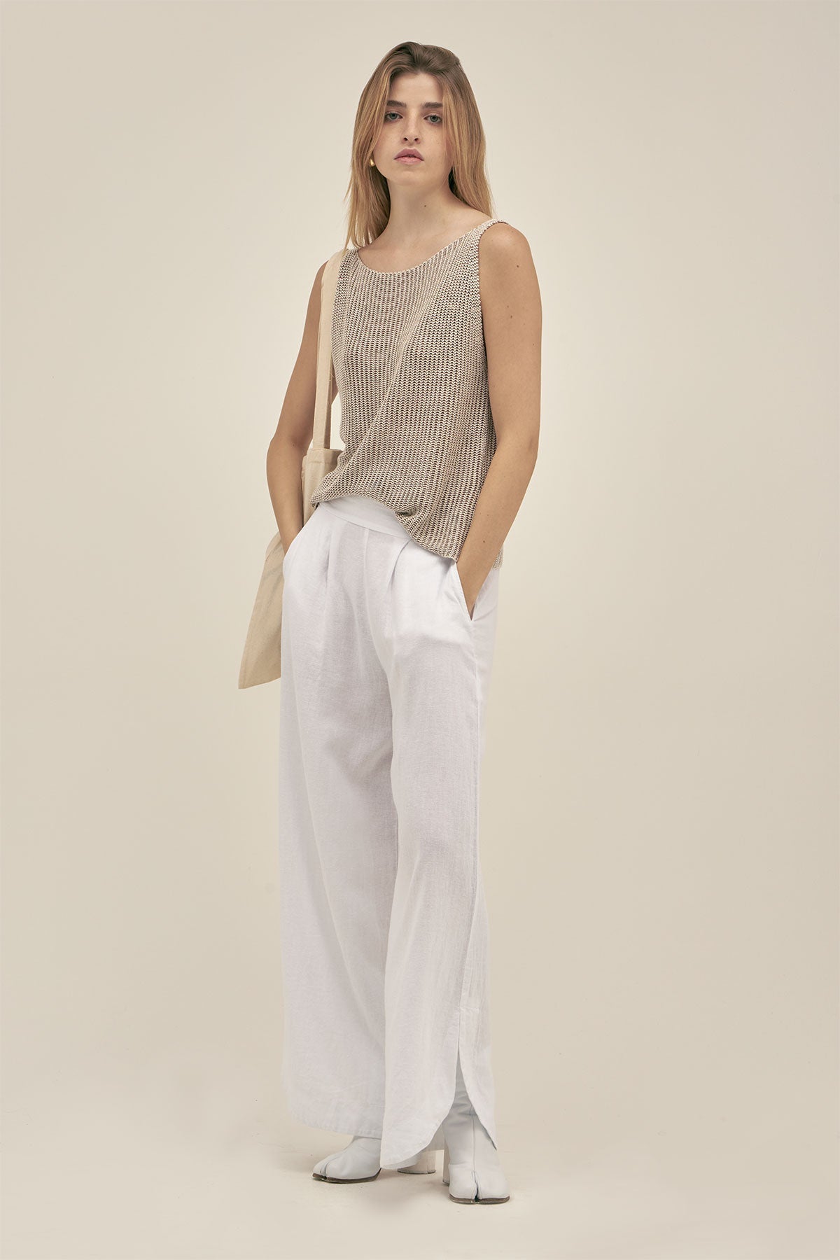 Pantalón Vale Blanco - Polonio