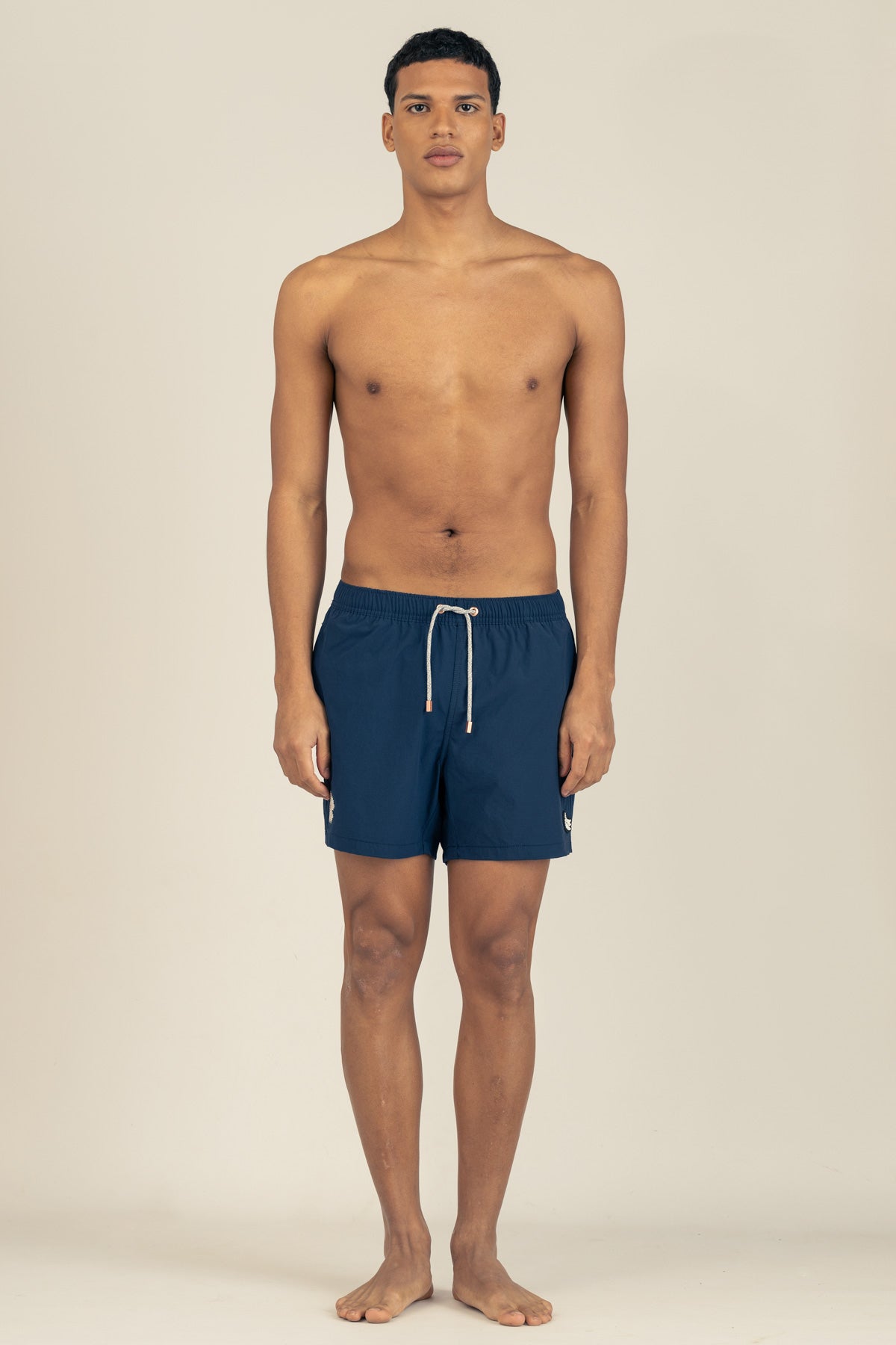 Short de Baño Classic Bordado Blue - Polonio