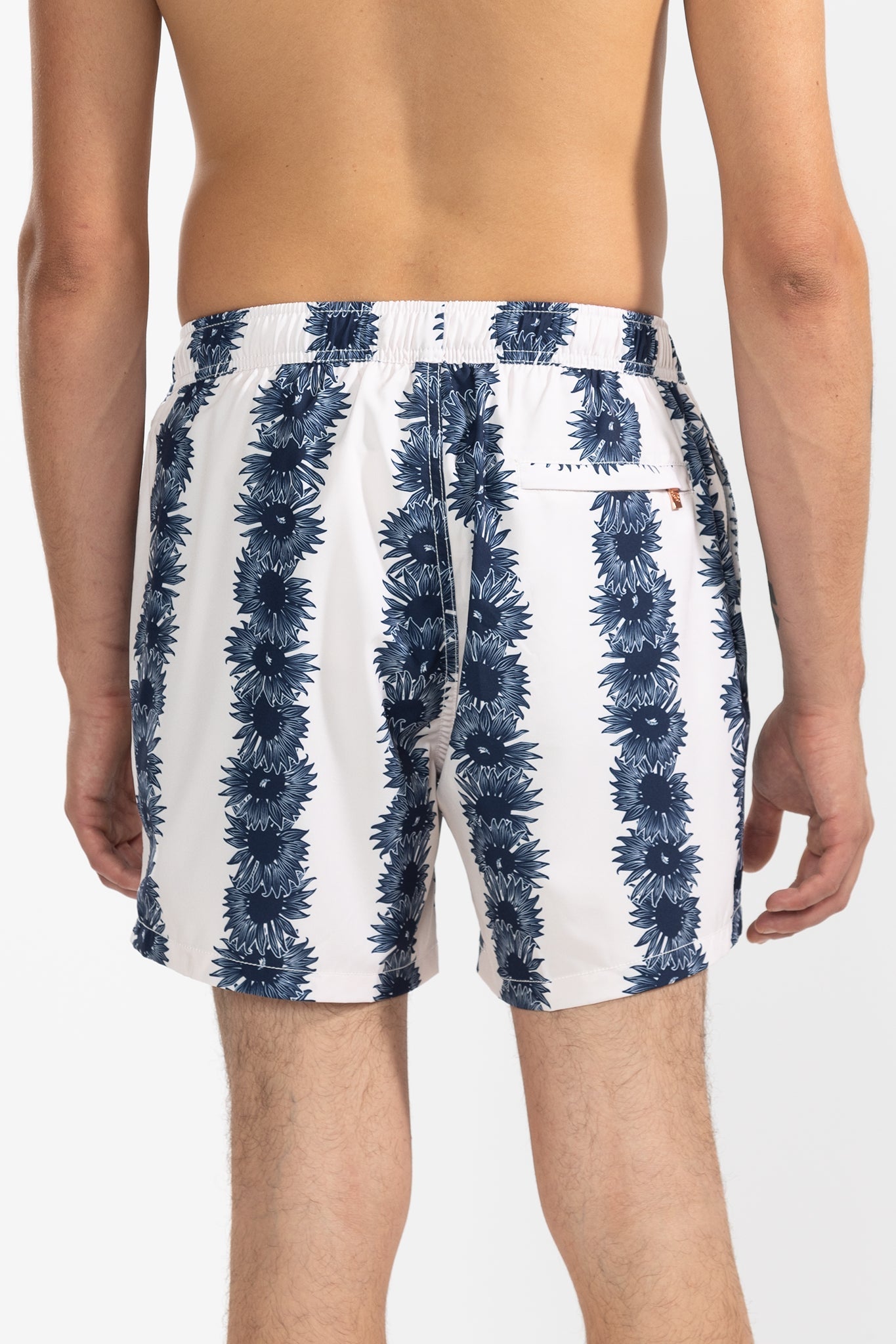 Short de Baño Lover's Bloom Classic Cream - Polonio Uruguay