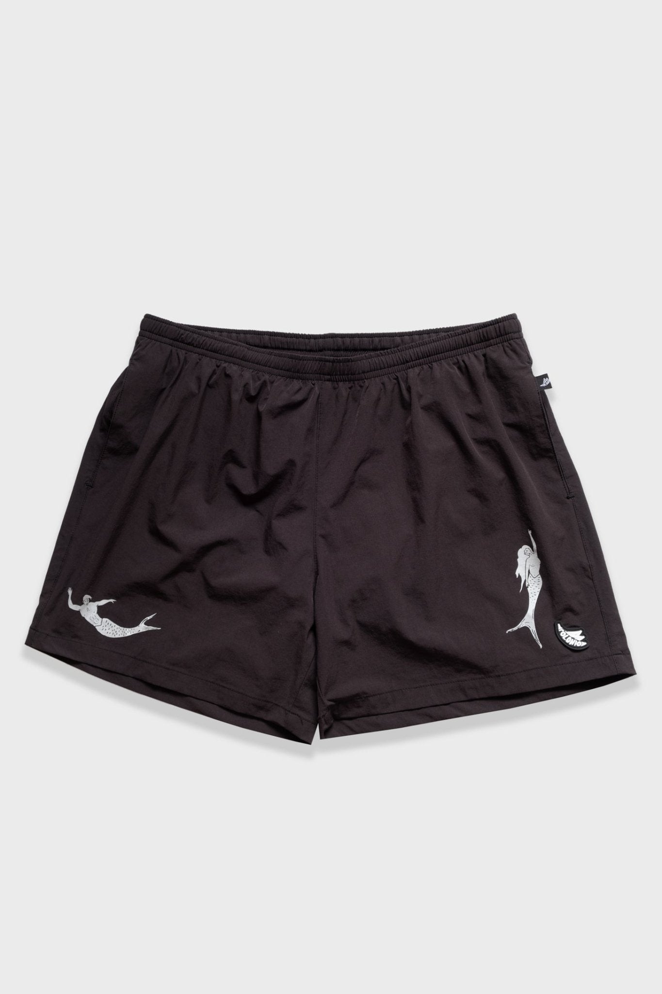 Men's Swimsuit with Reflective Mermaid Print | Polonio