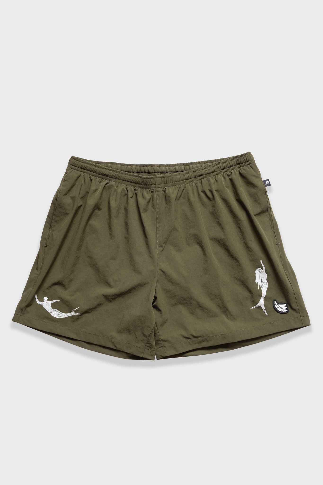 Short de Baño Mermaid Runner Olive - Polonio Uruguay