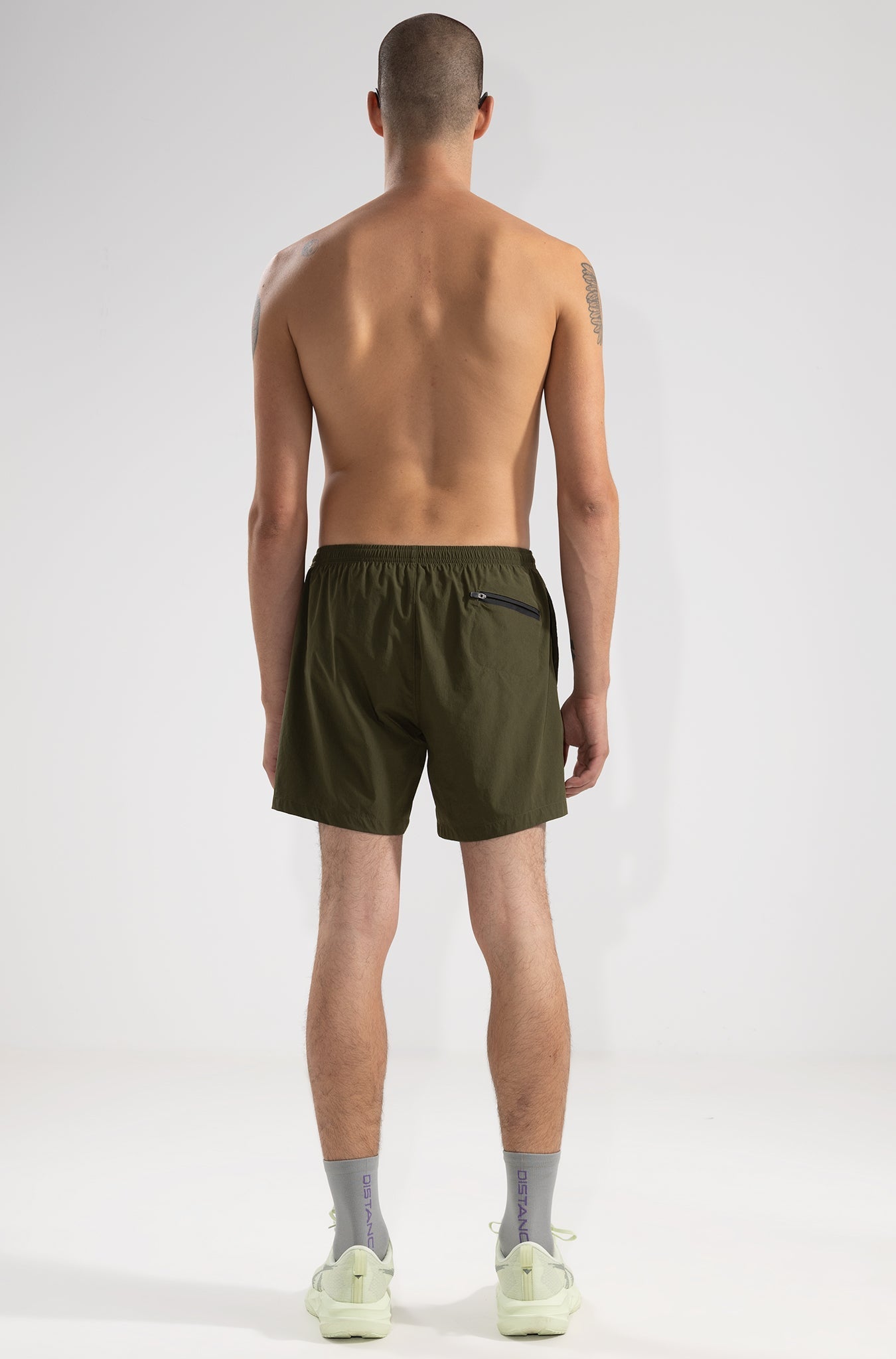 Short de Baño Mermaid Runner Olive - Polonio Uruguay