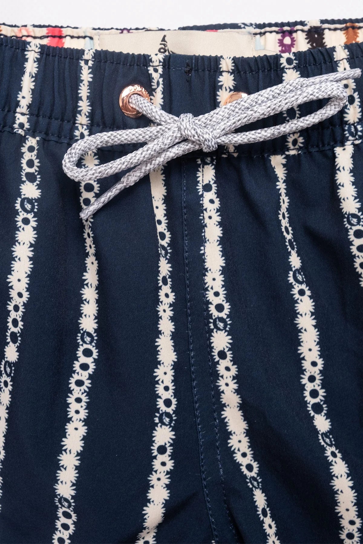 Boys' Floral Stripe Swimsuit
