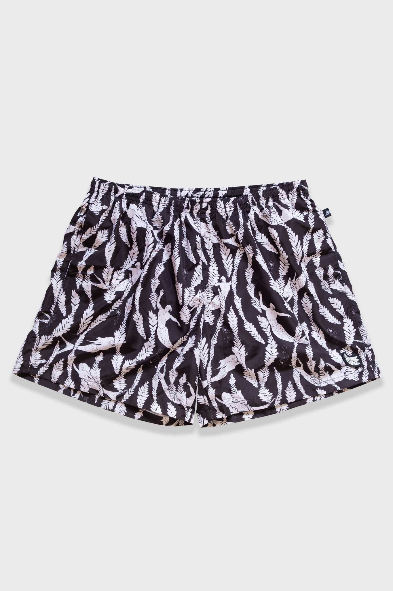 Short de Baño Under The Sea Runner Black - Polonio Uruguay