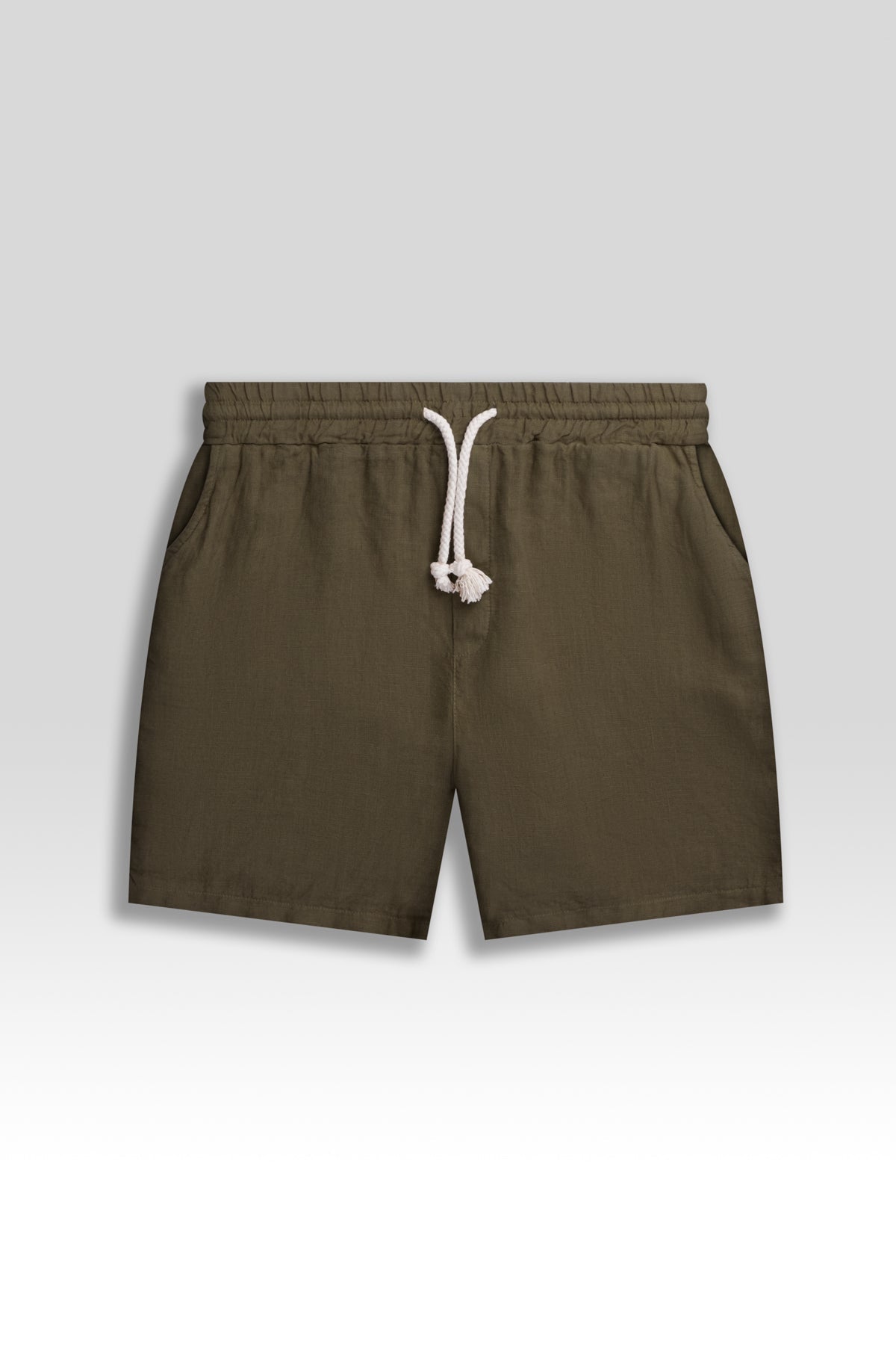 Short 100% Lino Premium Verde - Polonio