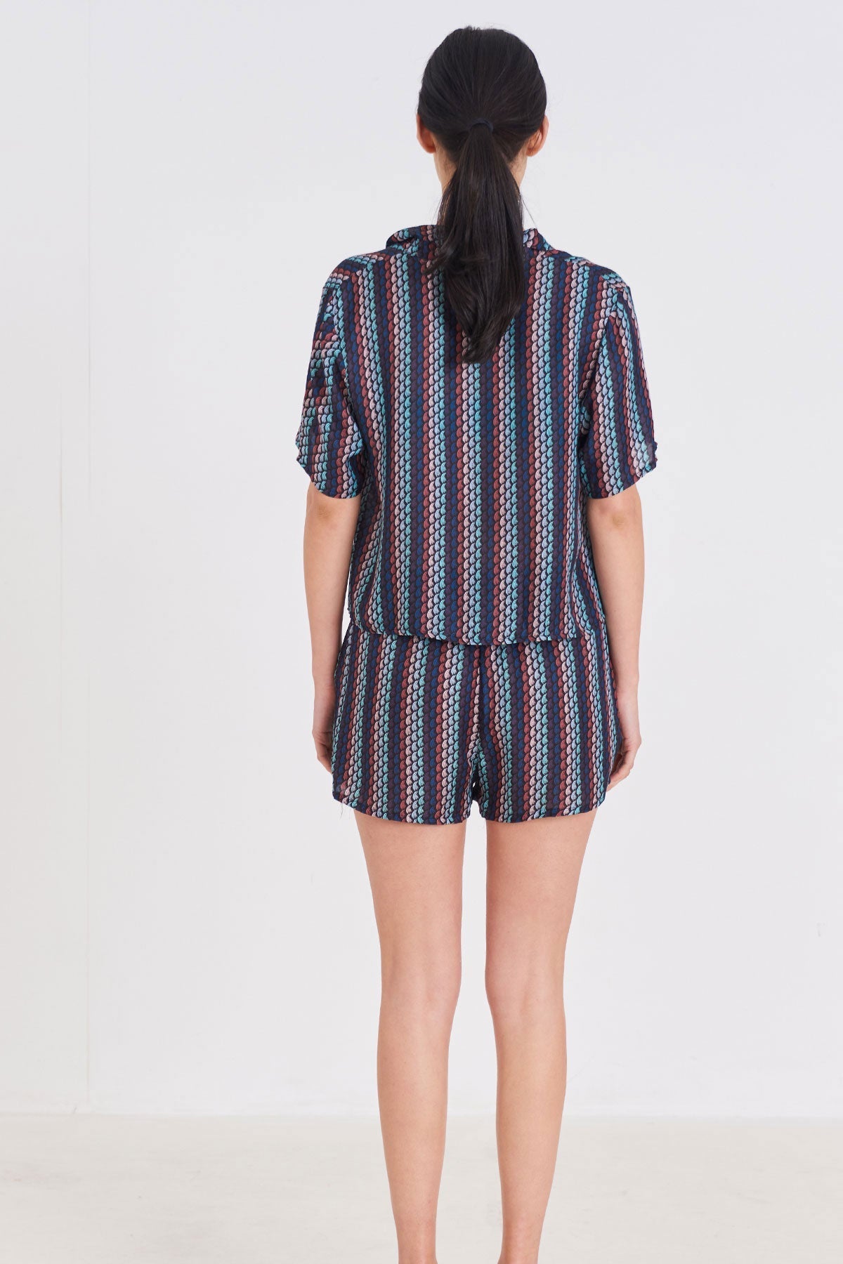 Silk Short Sleeve Shirt - Polonio