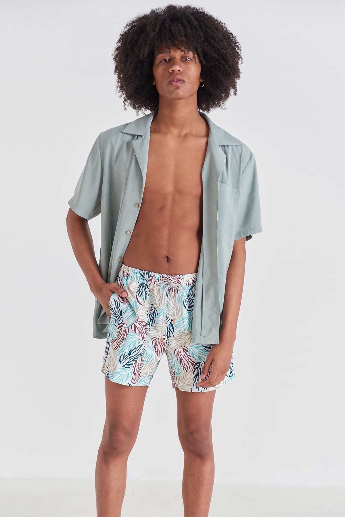 Sky Caribe Classic Swim Trunks - Polonio