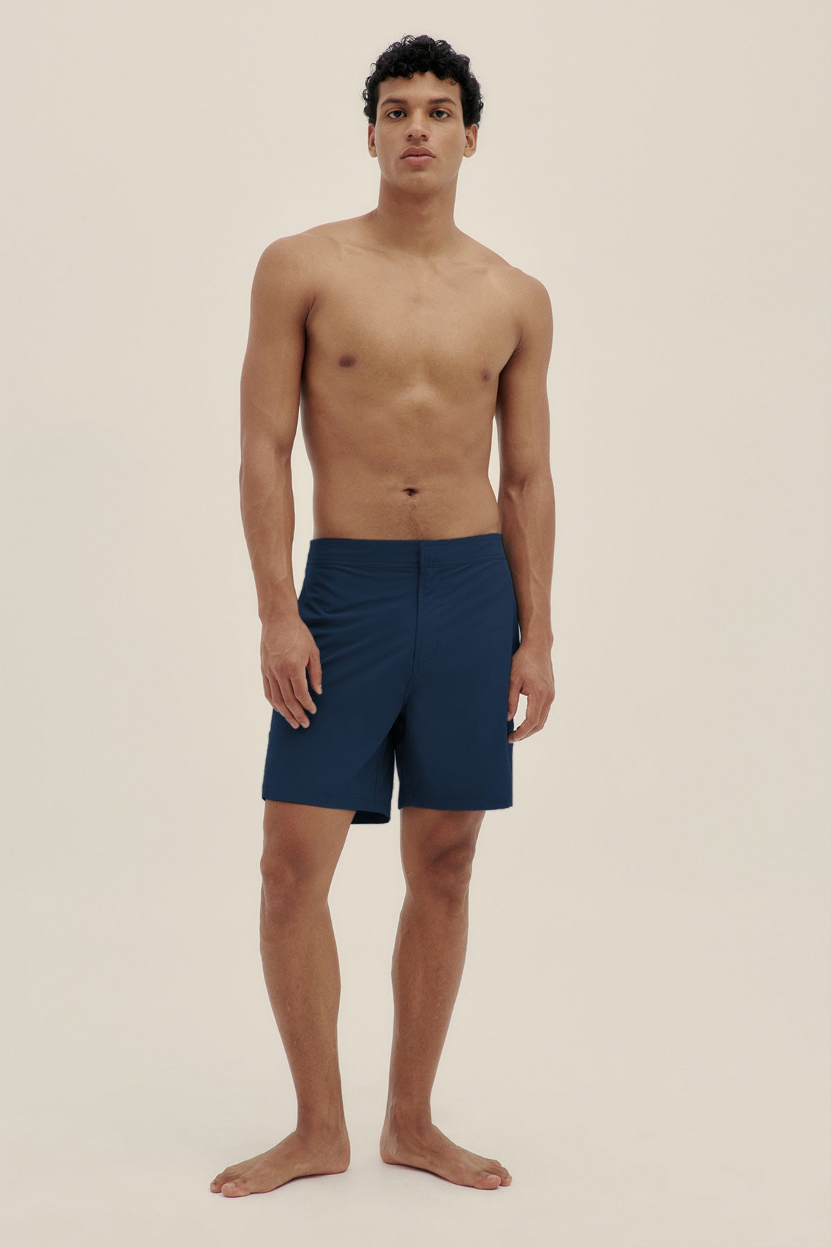 The Josh Swim Trunks Navy - Polonio