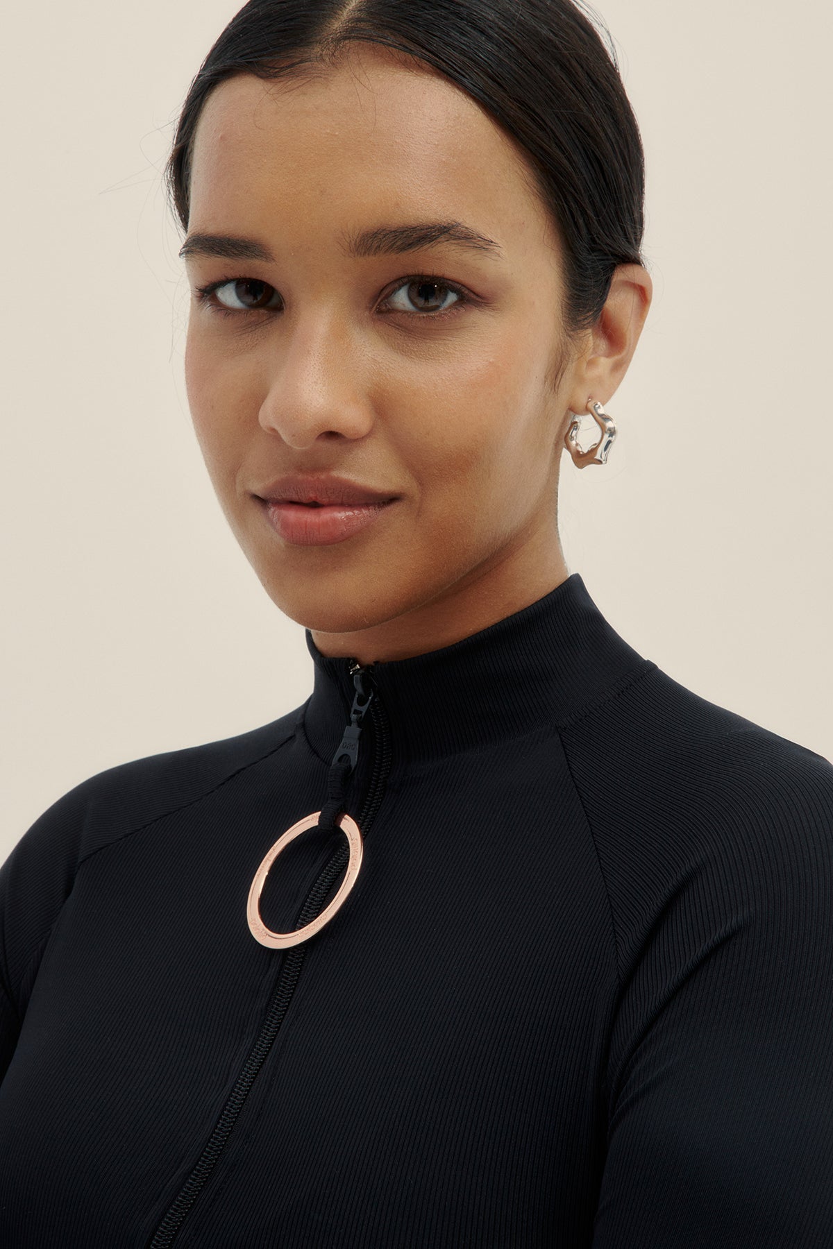 Top Bikini Crop Negro - Polonio