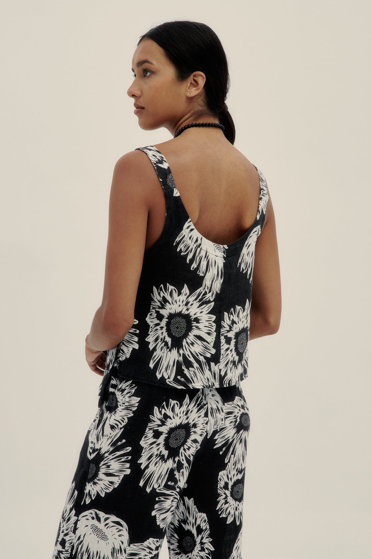 Top Lino Mica Jelly Black - Polonio