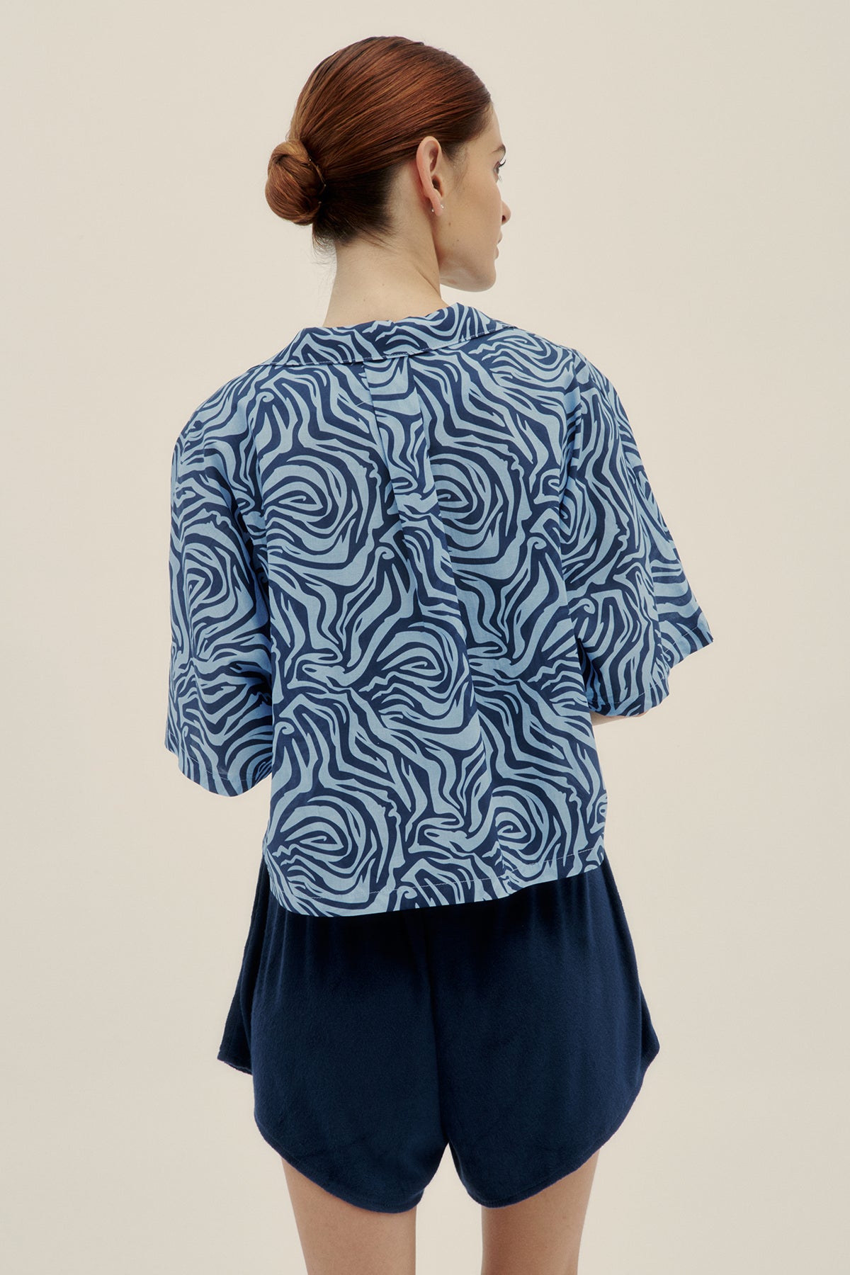 Top Polo Zebra Azul - Polonio