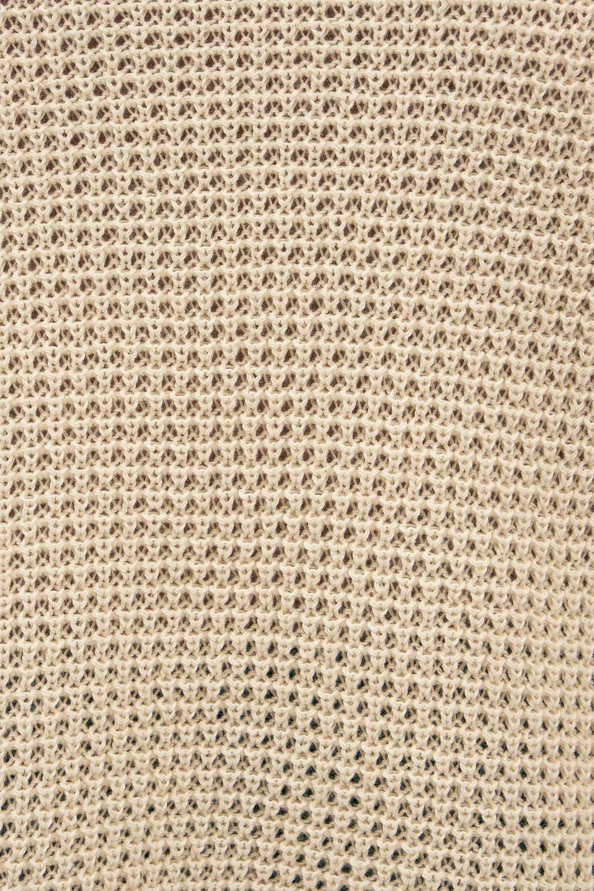 Top Tejido Lu Crema - Polonio