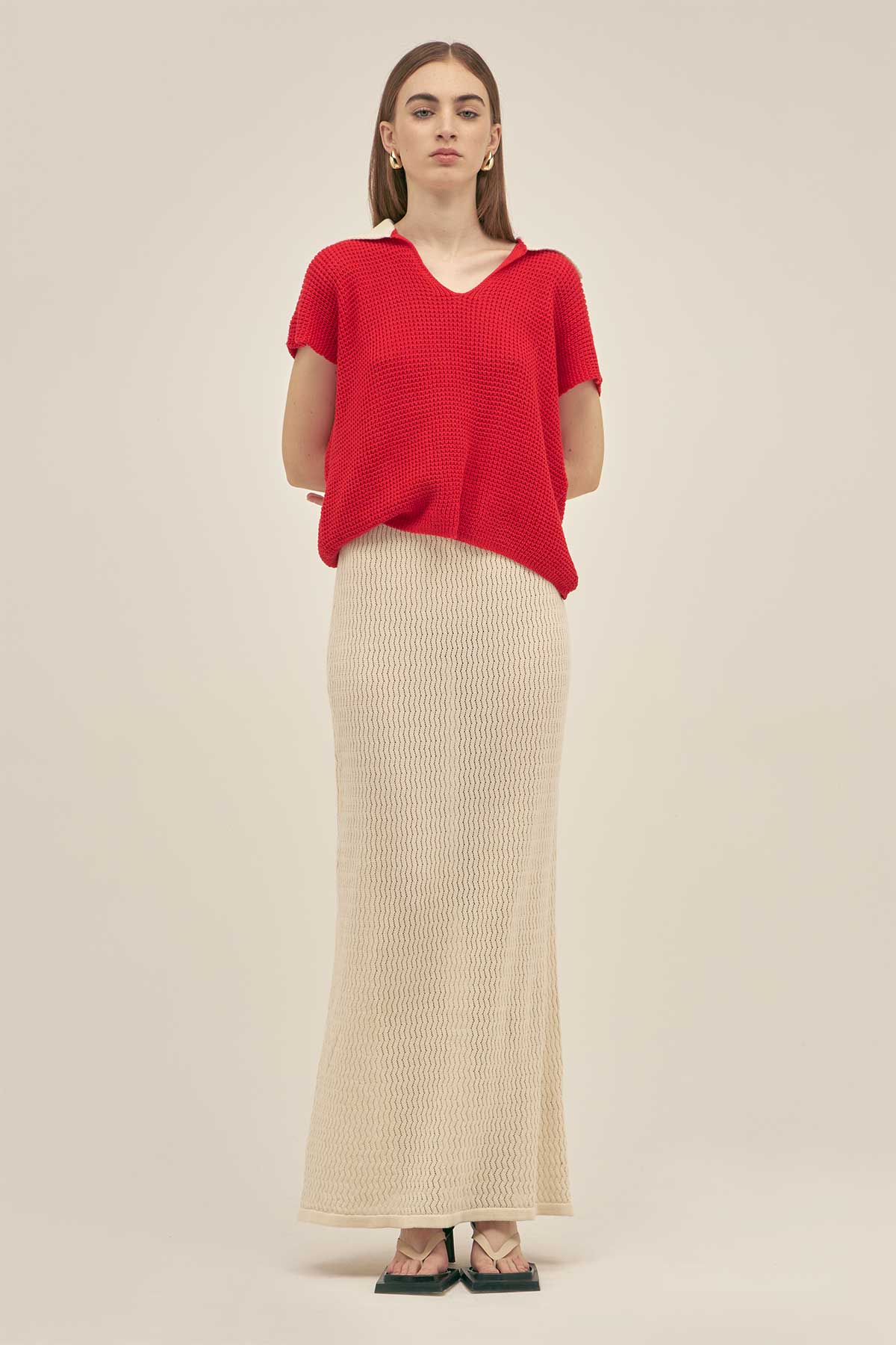 Top Tejido Lu Sol - Polonio