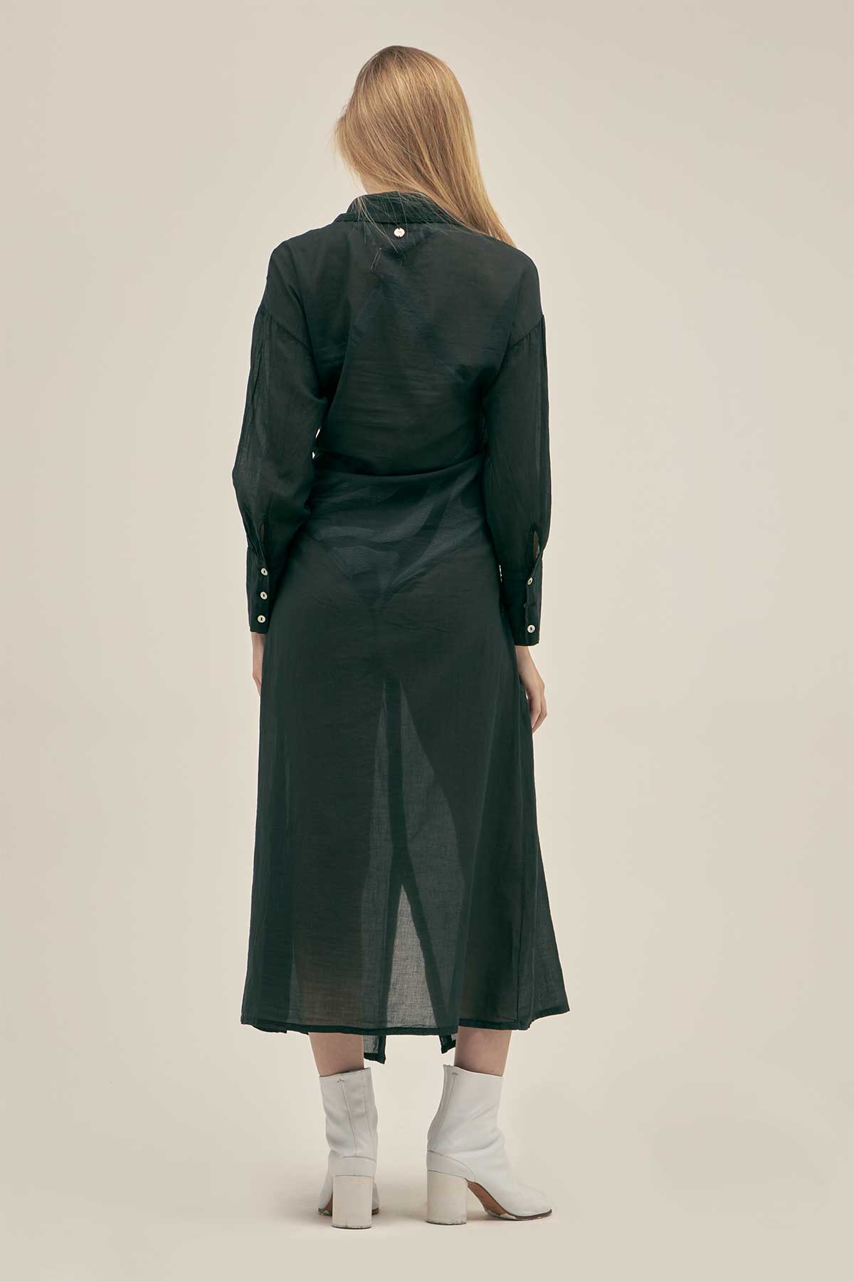 Vestido Ana Negro - Polonio