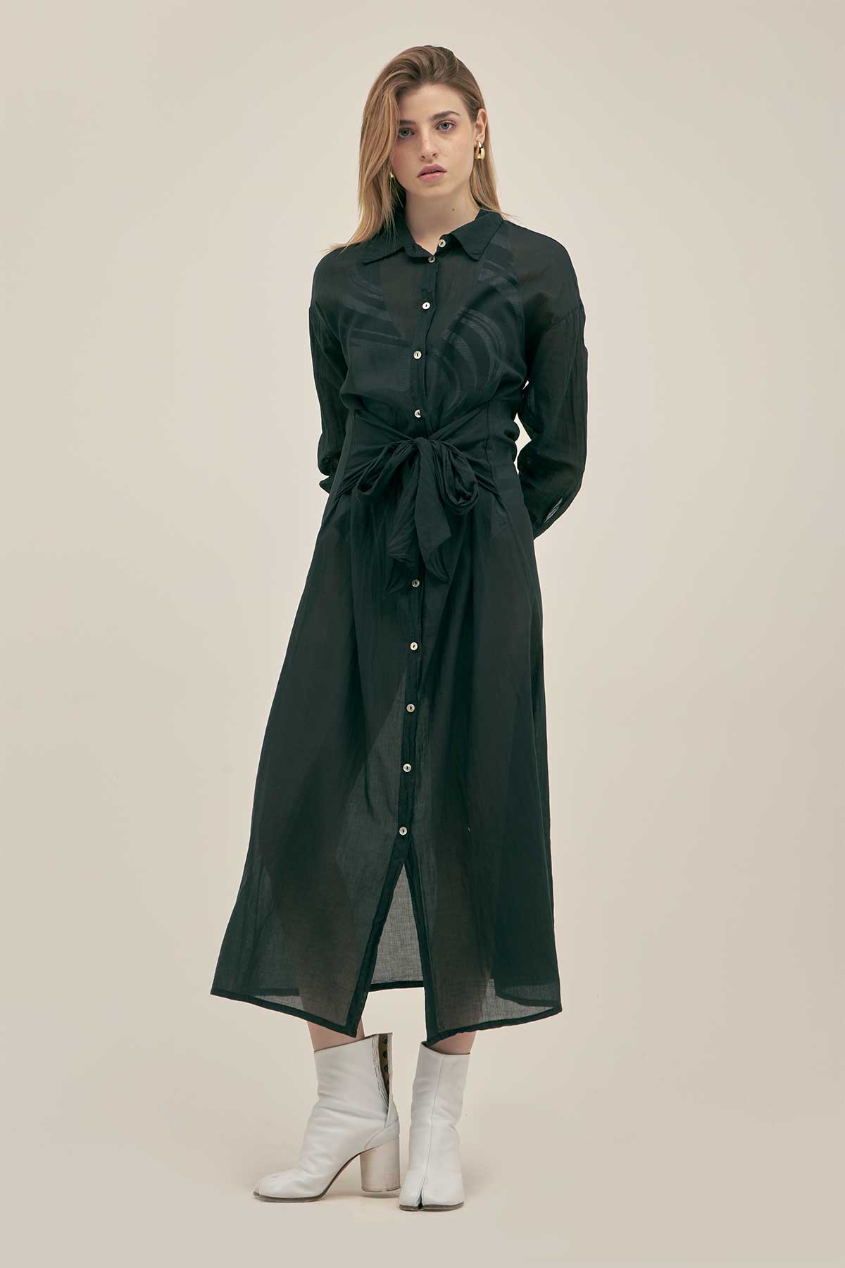 Vestido Ana Negro - Polonio