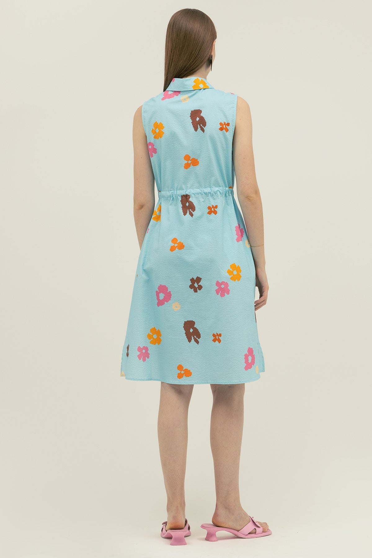 Vestido Angie Poppy Sky - Polonio