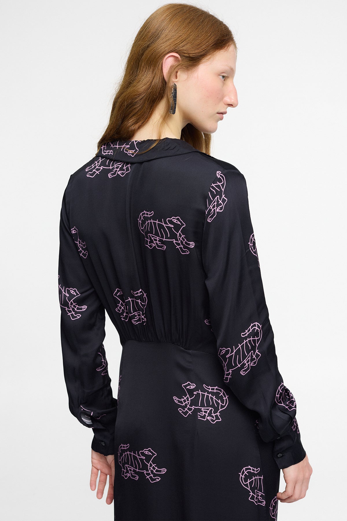 Vestido Ele Tigress Negro - Polonio