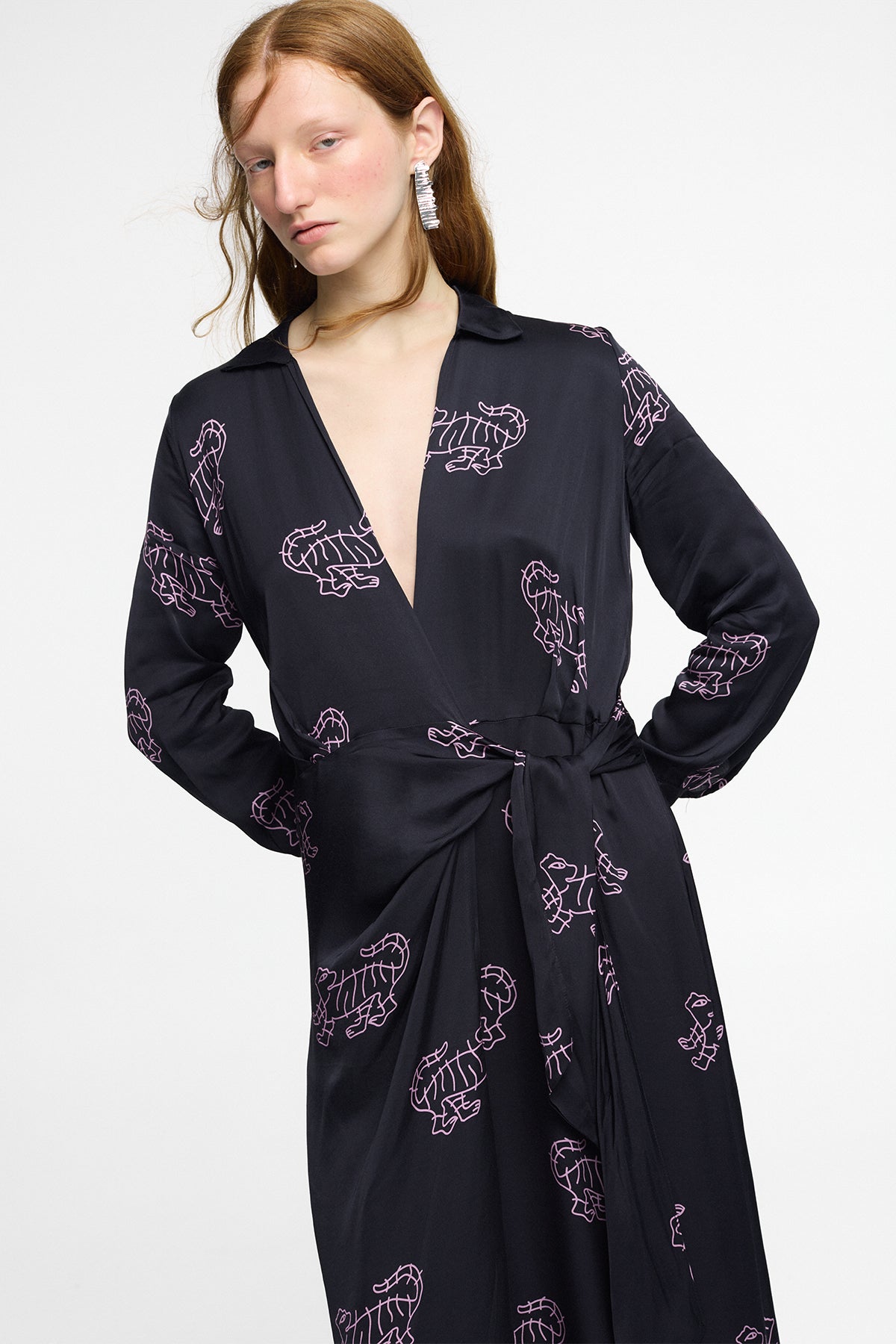 Vestido Ele Tigress Negro - Polonio