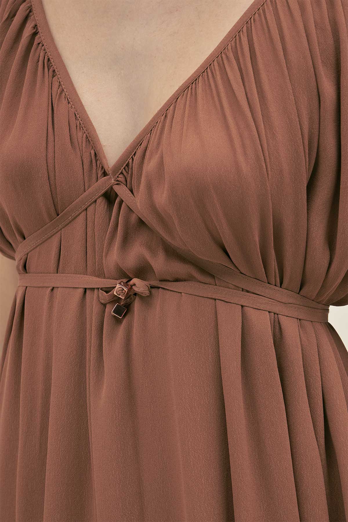 Vestido Lara Bronce - Polonio