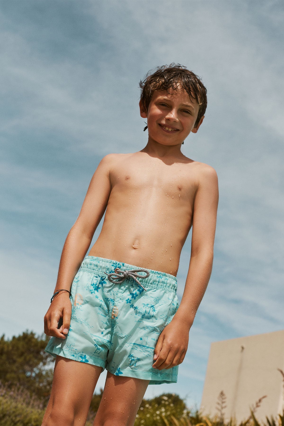 Aqua La Isla Boys Swim Trunks - Polonio