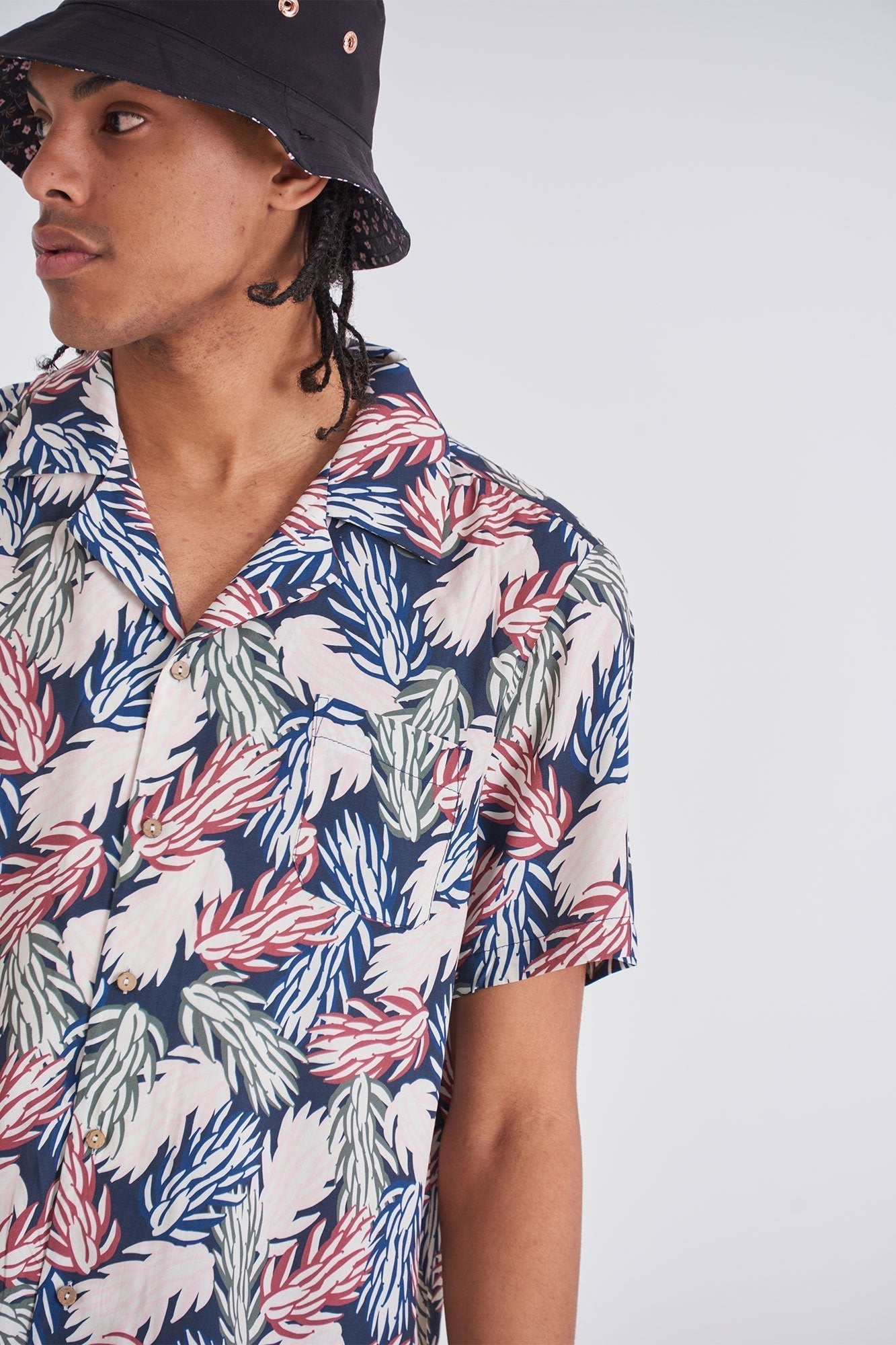 Caribe Camp-Collar Shirt - Polonio