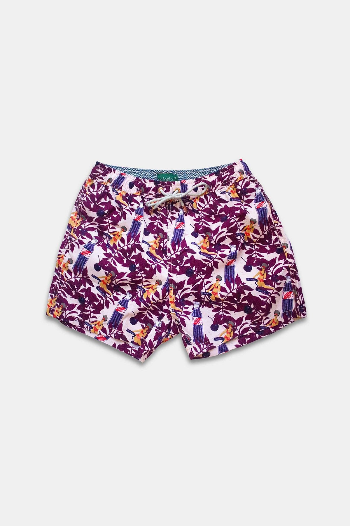 Cherry Soda Swim Trunks - Polonio