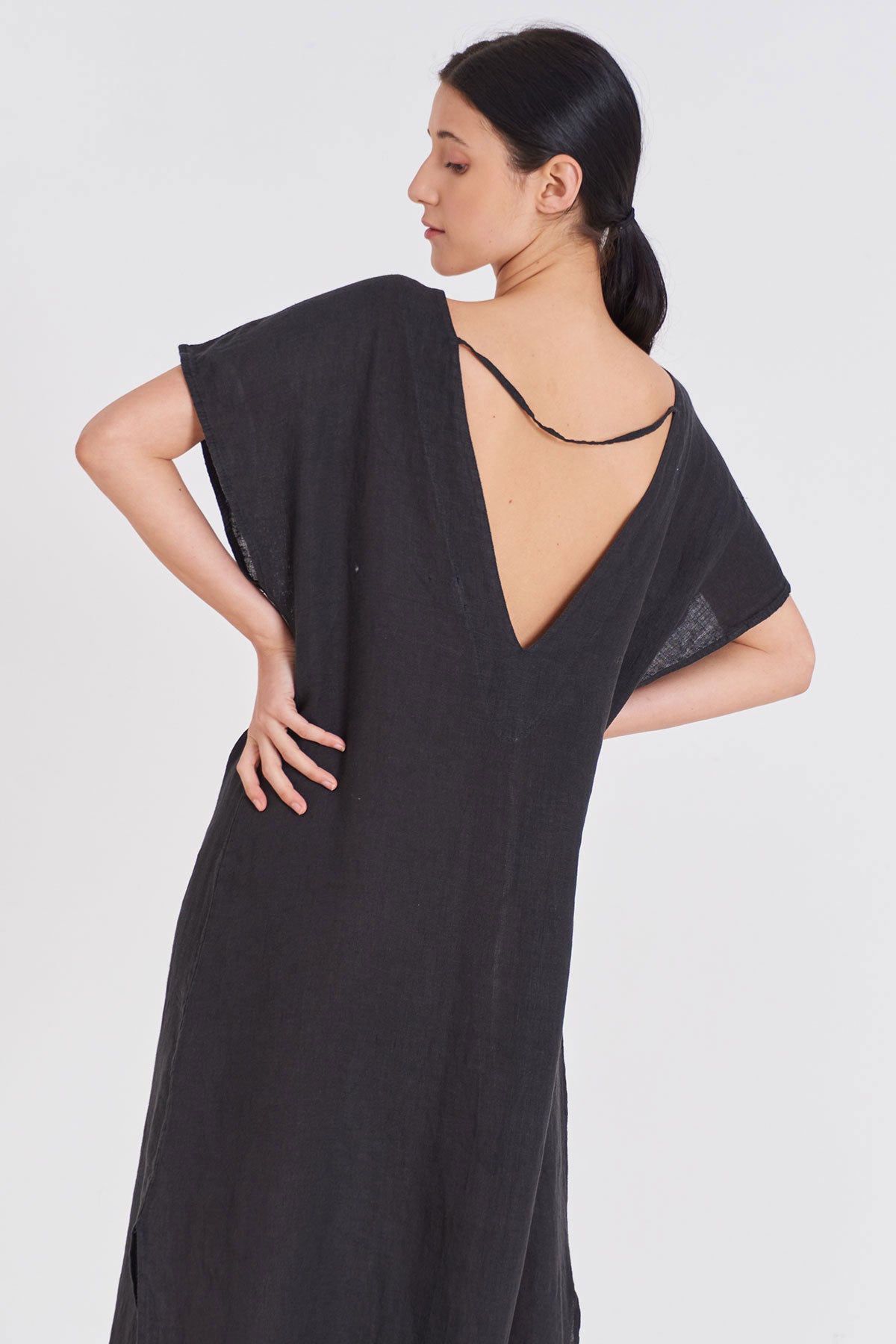 Linen Tunic Dress - Polonio