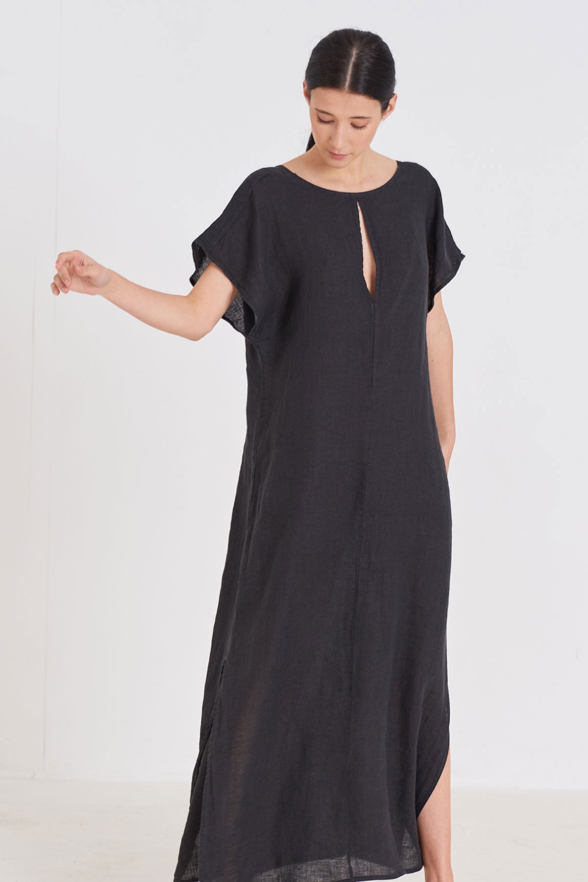 Linen Tunic Dress - Polonio