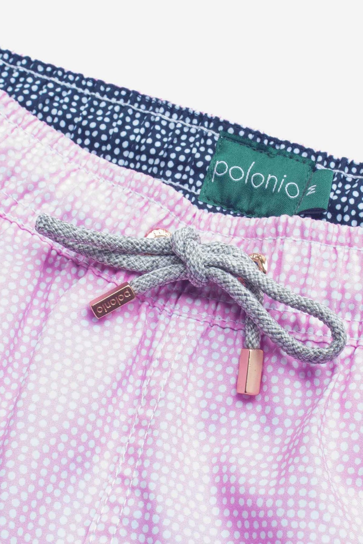 Pink Dots Swim Trunks - Polonio