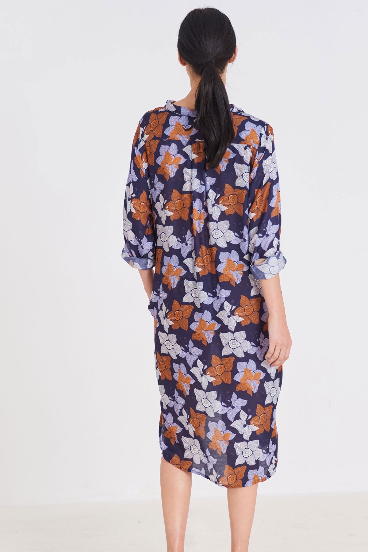 Silk Long Shirt - Polonio