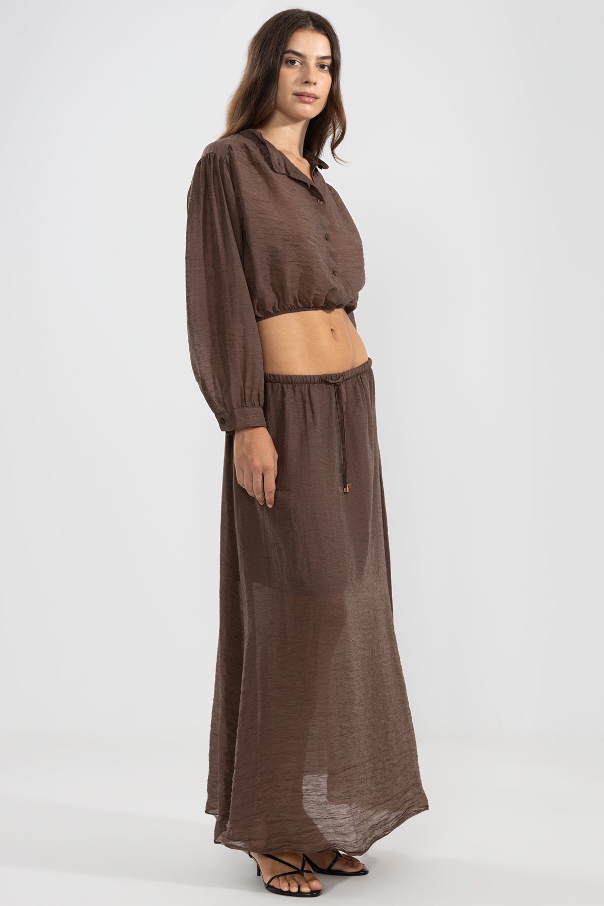 Camicia Abby Choco