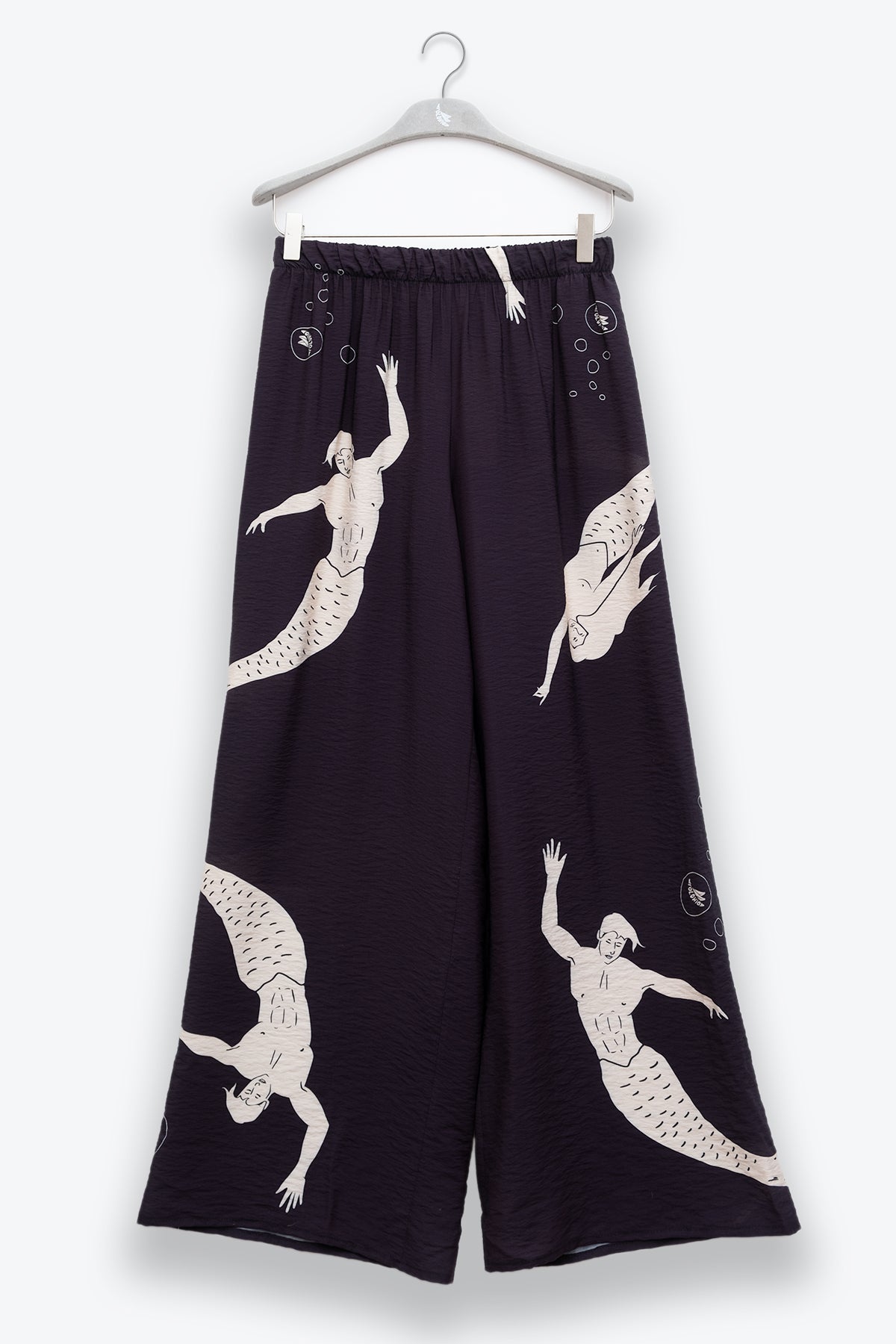 Michu Pants in Mermaid Black