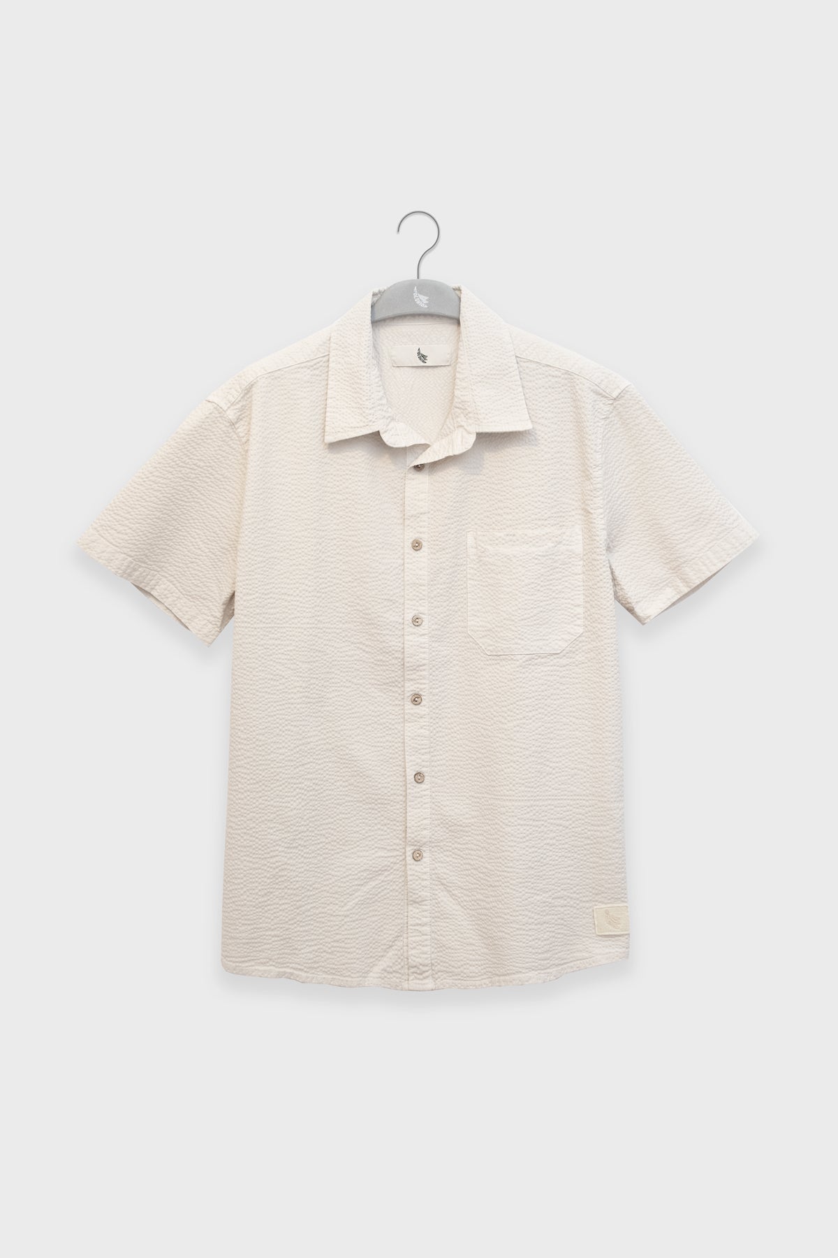 Chemise manches courtes Fede Oyster