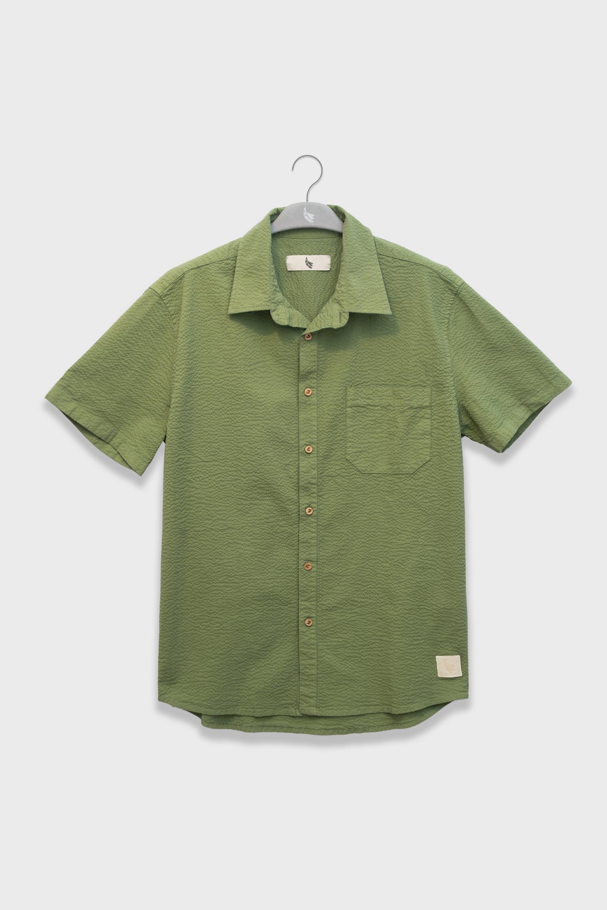 Chemise à manches courtes Fede crème