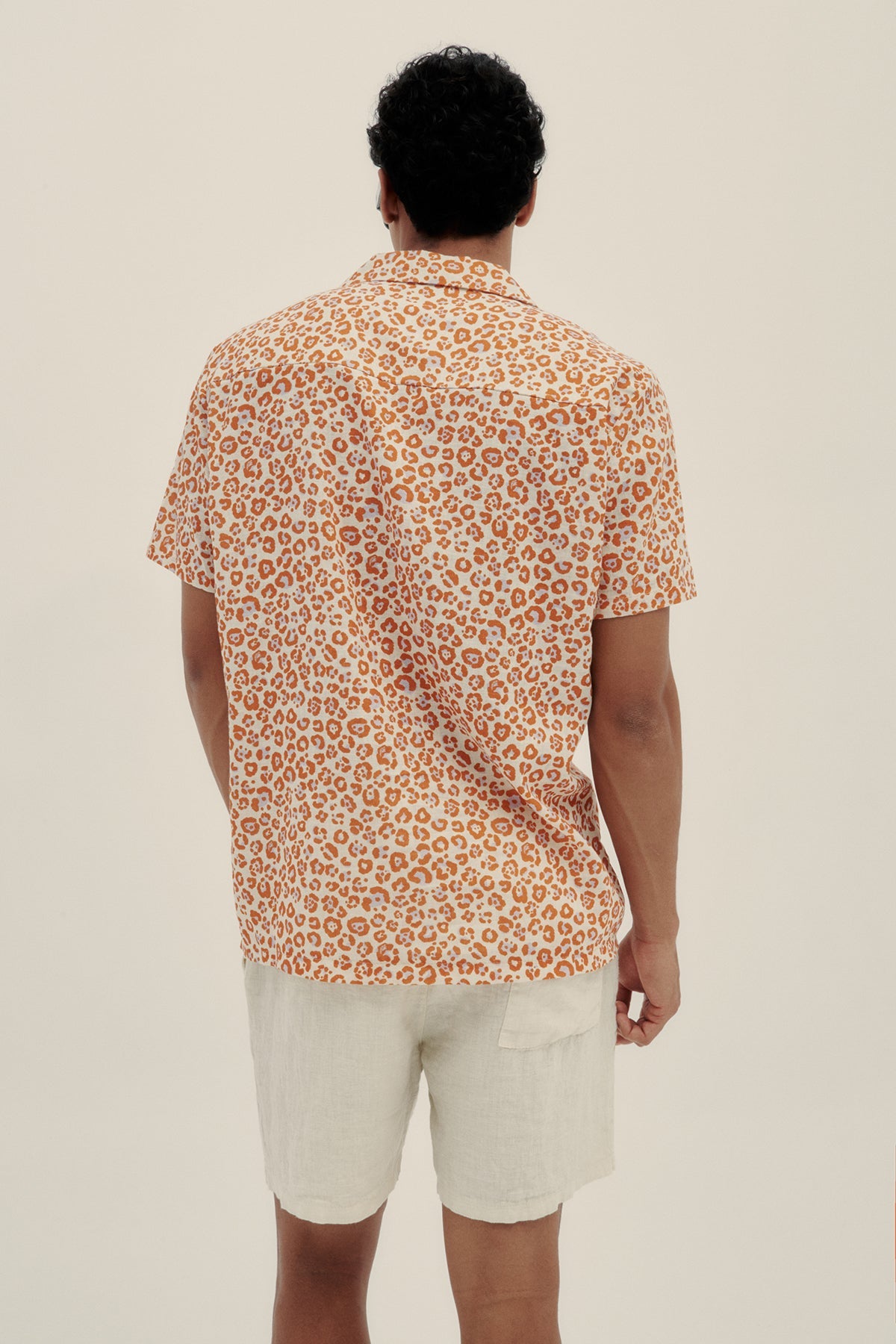 Spotted Camp-Collar Shirt