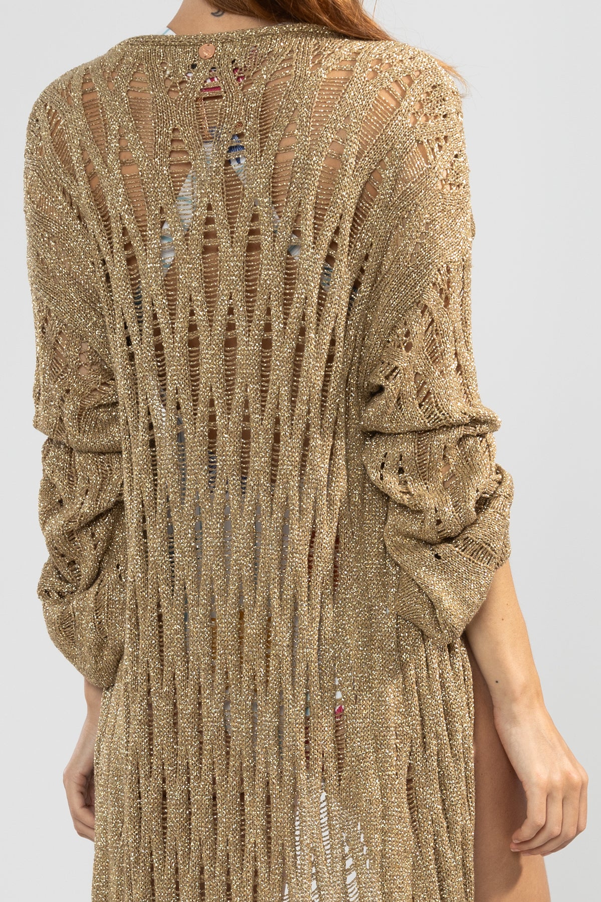 Lara Cardigan in Gold